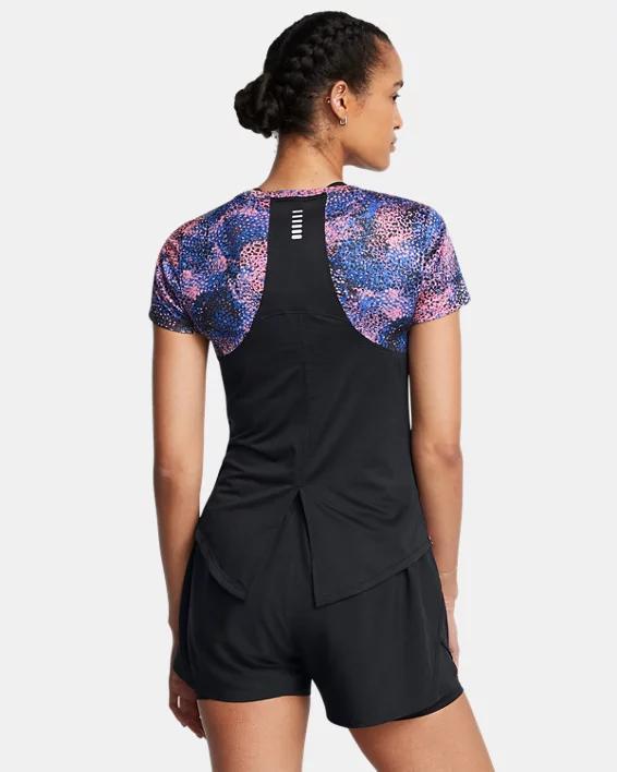 Women's UA CoolSwitch Run Atoll Short Sleeve Product Image