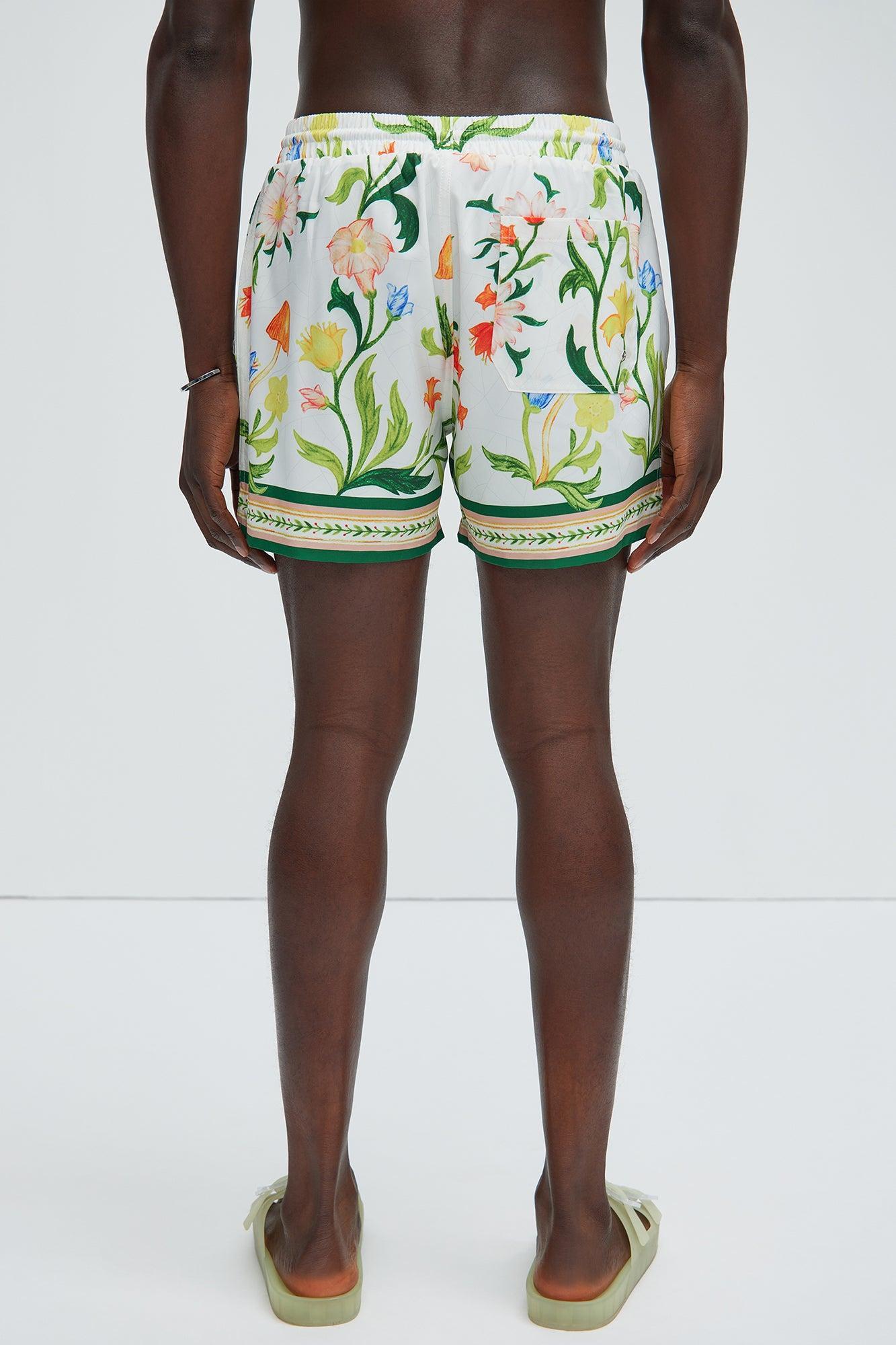 Deer Creek Swim Short Trunk - White/combo Product Image