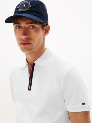 Regular Fit Interlock Zip Polo Product Image