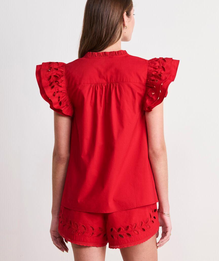 Adare Eyelet Top Product Image