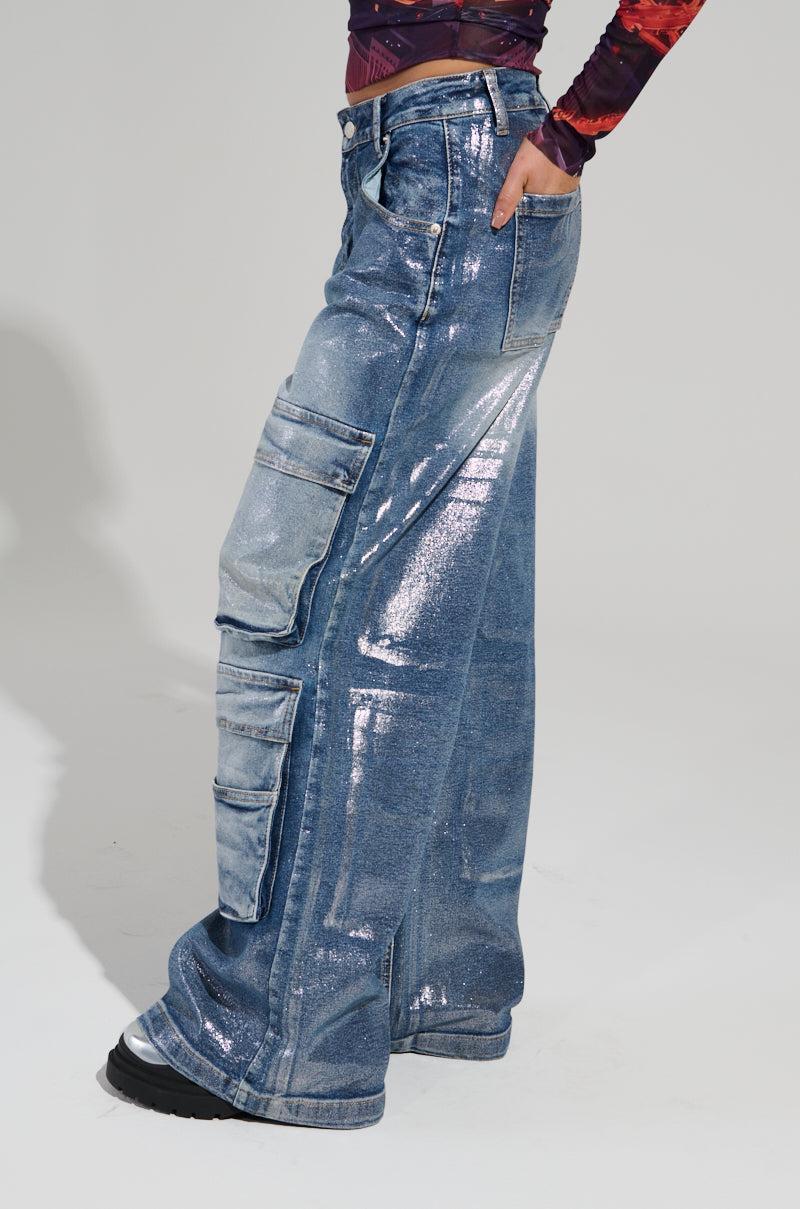 TO THE MOON DENIM PANT Product Image