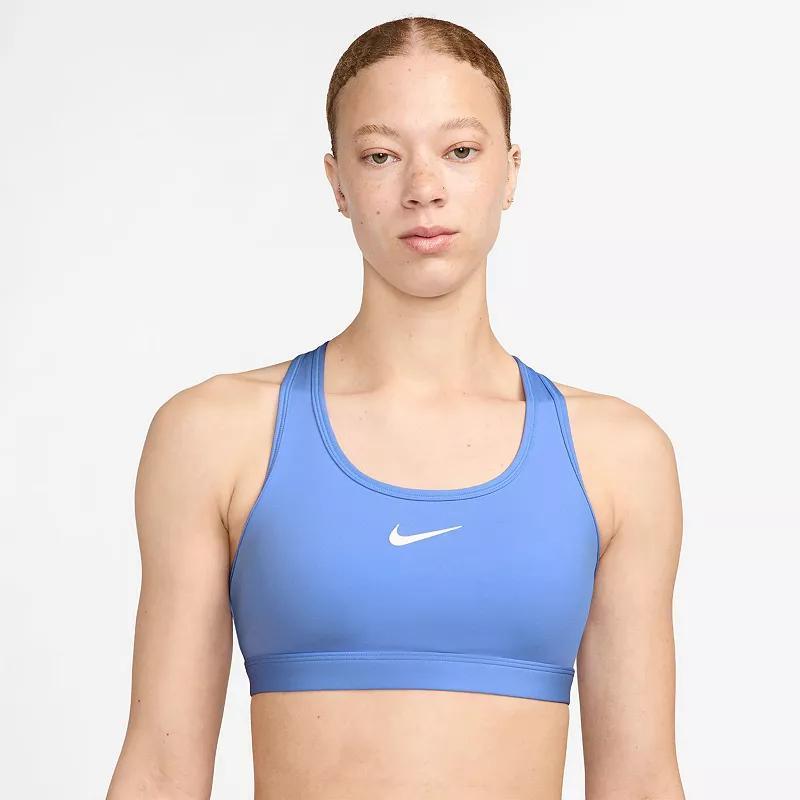 Women's Nike Swoosh Medium Support Padded Sports Bra, Size: Large, Pink Product Image