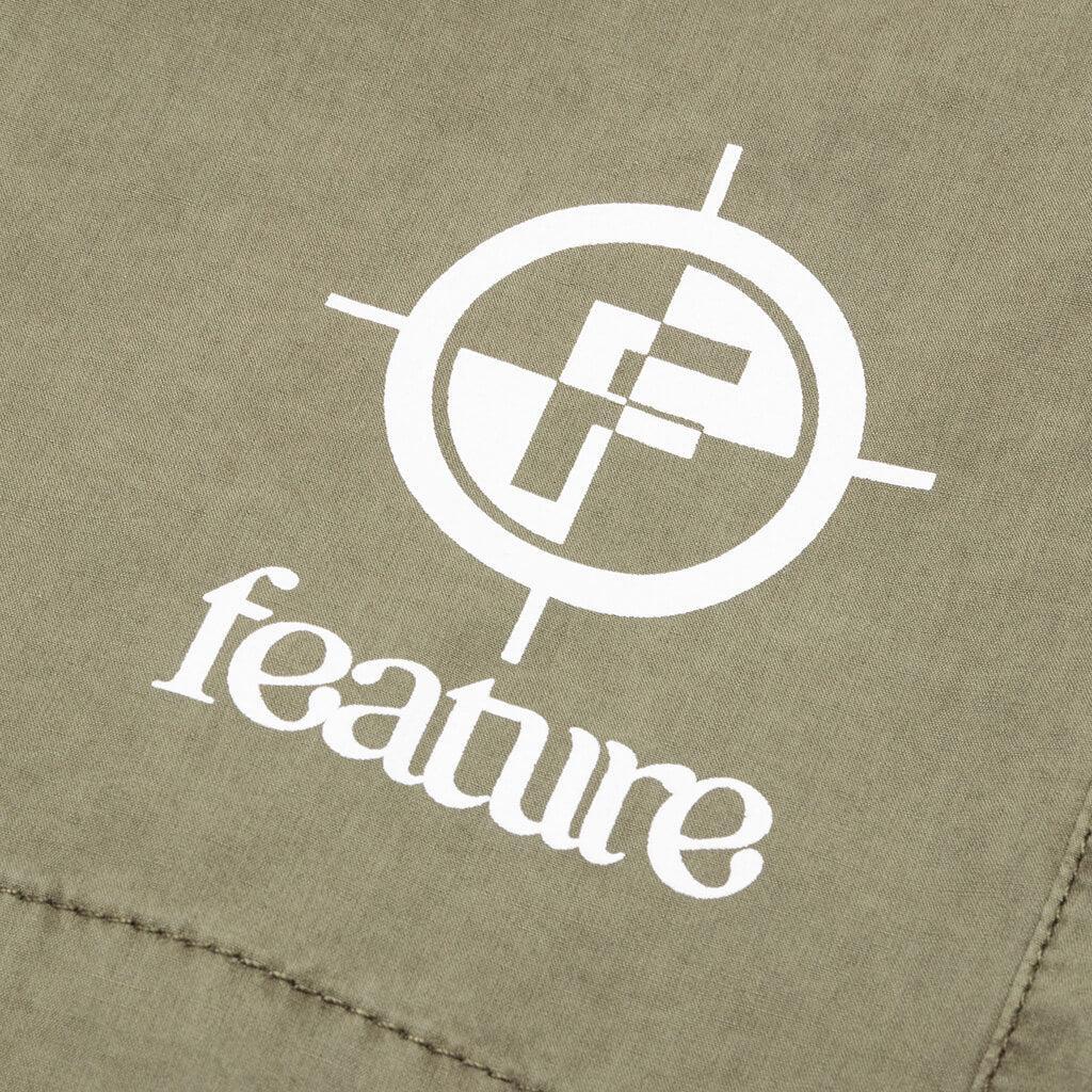 Crosshair Short - Washed Olive Product Image