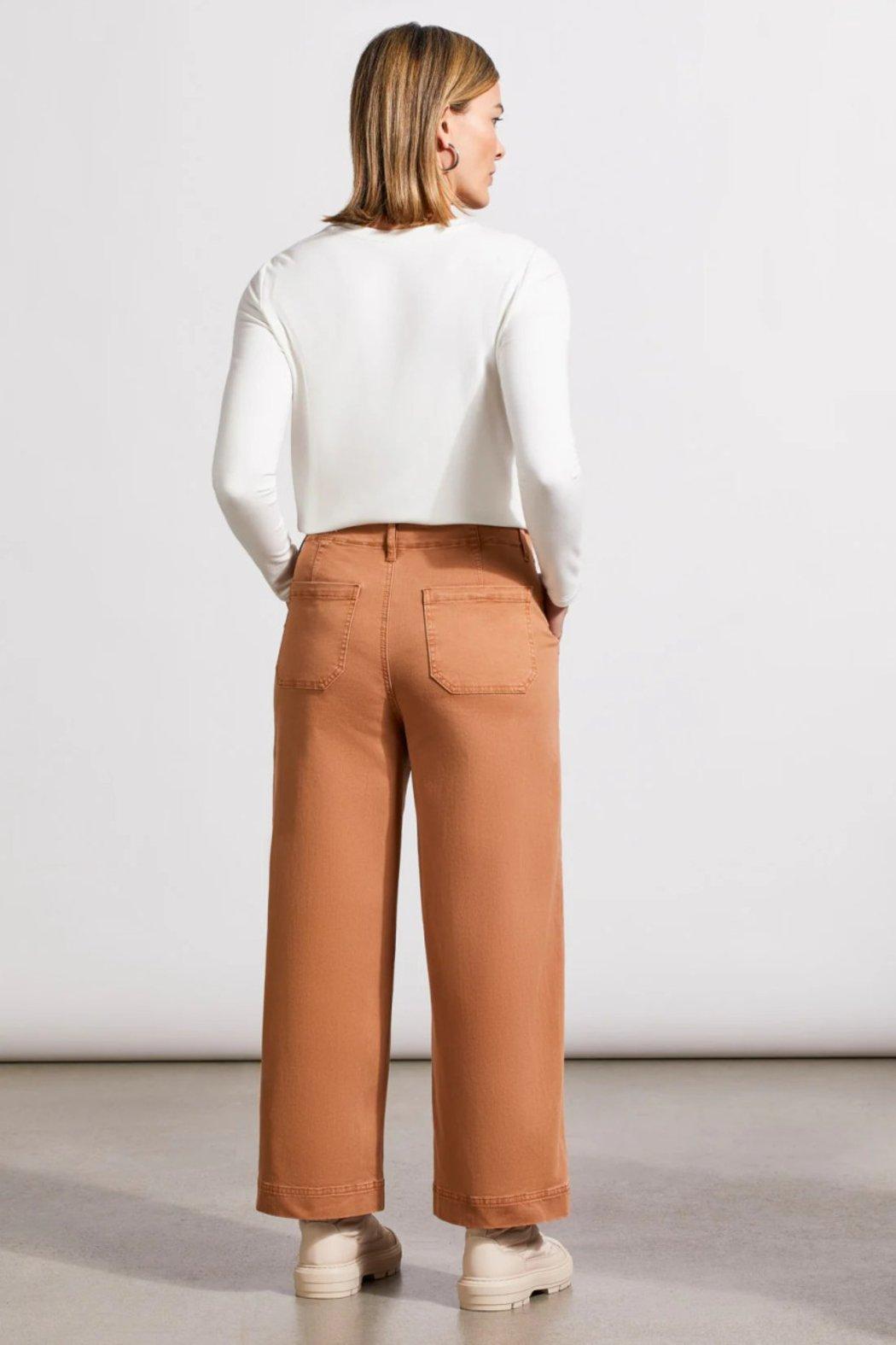 Almond Crop Pants Product Image