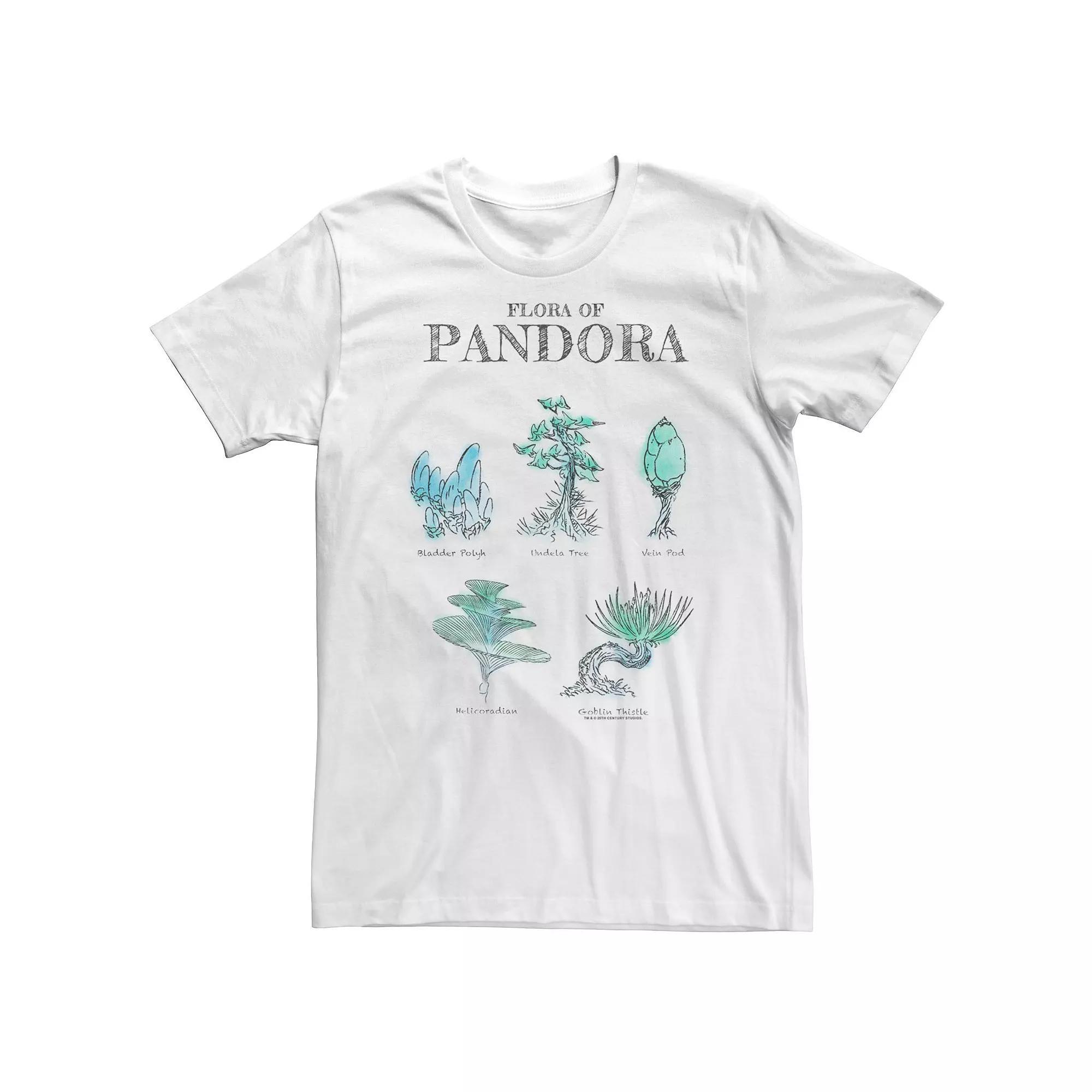 Men's Avatar Flora Of Planet Pandora Botanical Tee,  Product Image