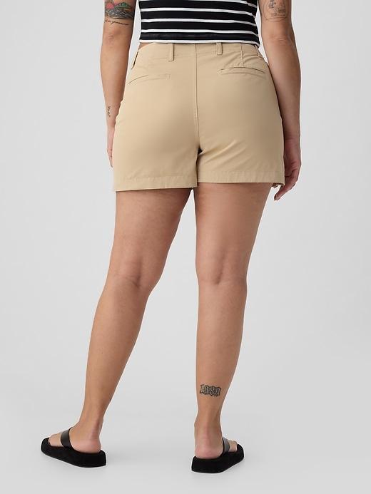 4" Downtown Khaki Shorts Product Image