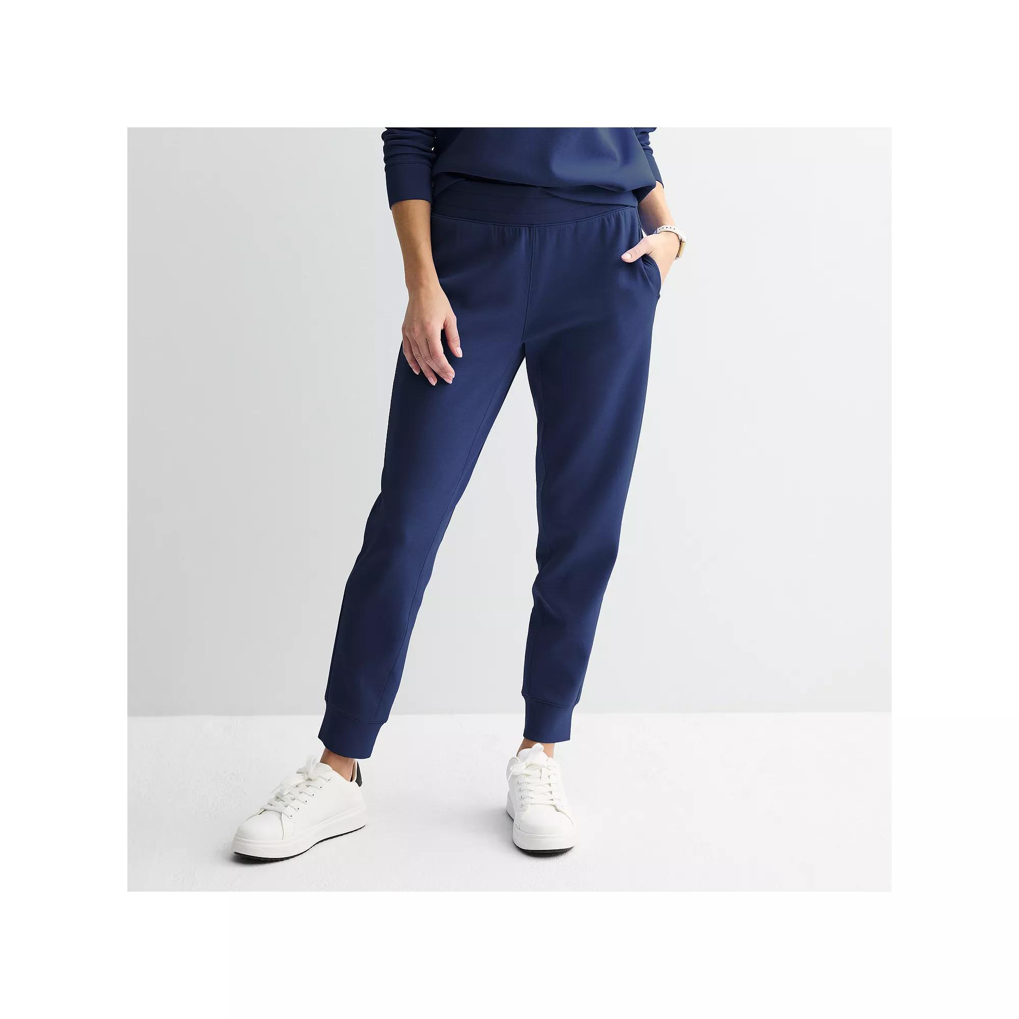 Women's Tek Gear® Ultracomfort Tapered Pants, Size: Medium, Blue Romance Product Image