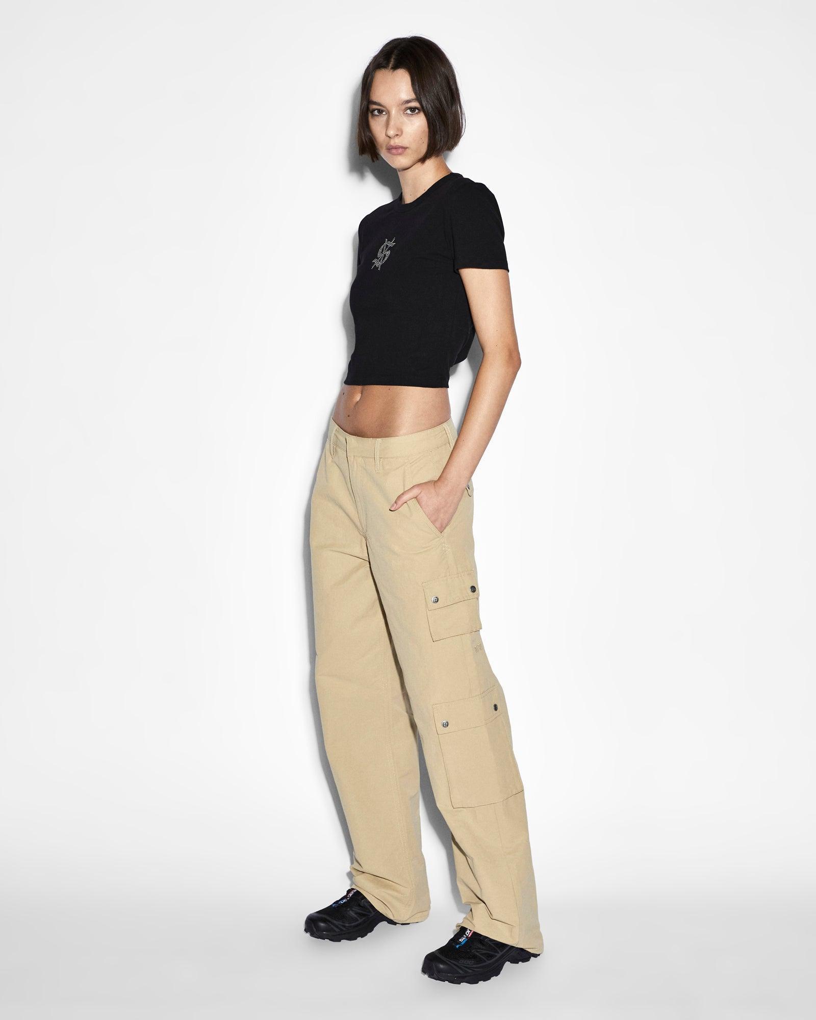 DRILL CARGO KHAKI Female Product Image