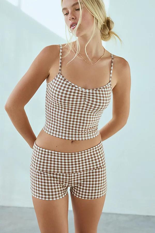 Out From Under Bec Foldover Micro Short Womens at Urban Outfitters Product Image