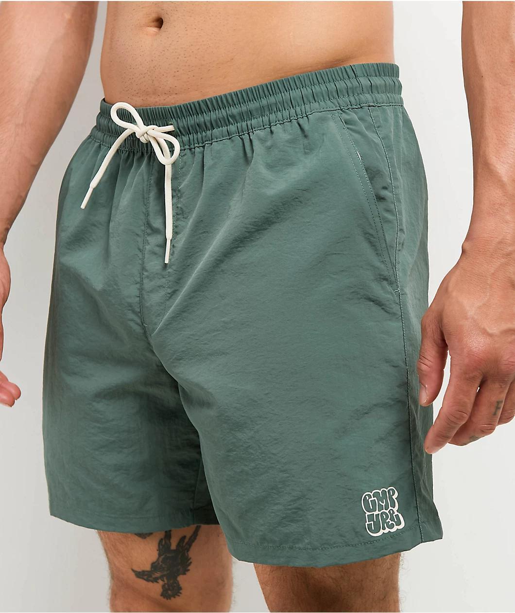 $AD BOYZ by Junior H X Lost Hills Nails Black Mesh Shorts Product Image