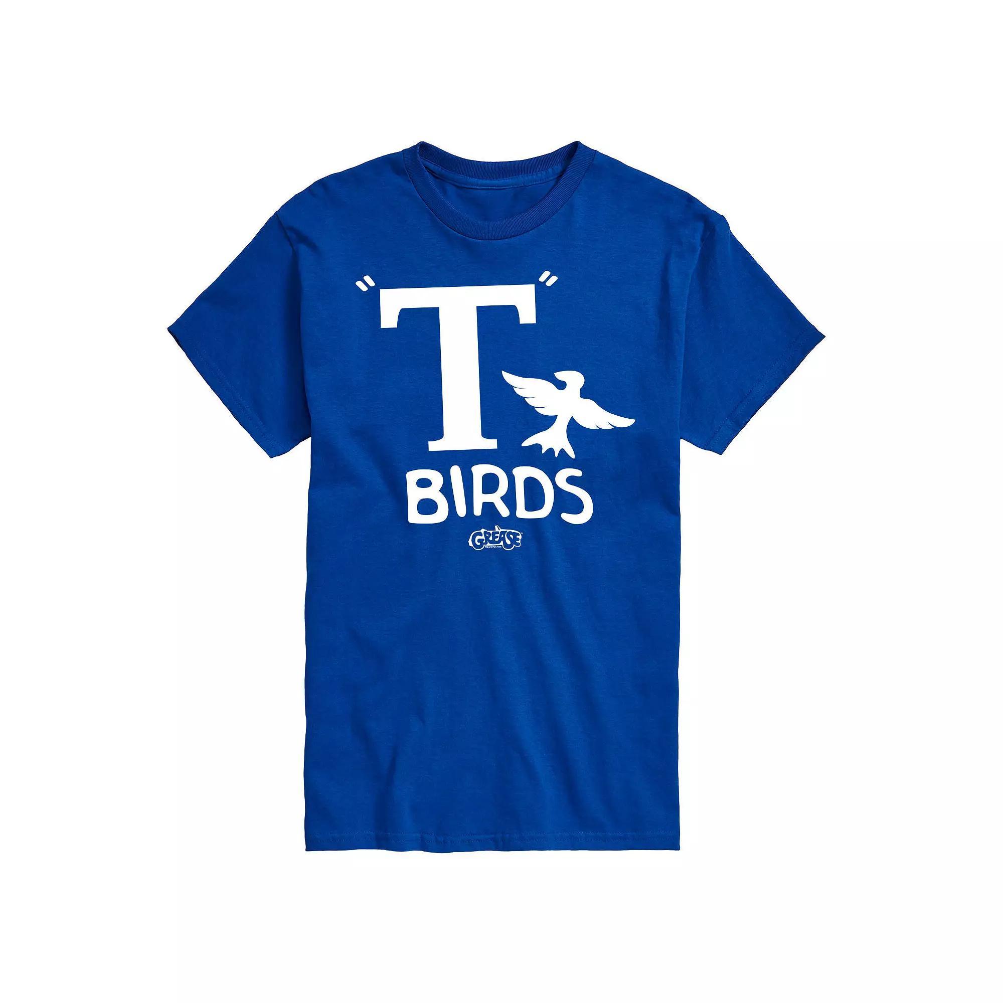 Big & Tall Grease T Birds Graphic Tee, Men's, Size: 4XB, Blue Product Image