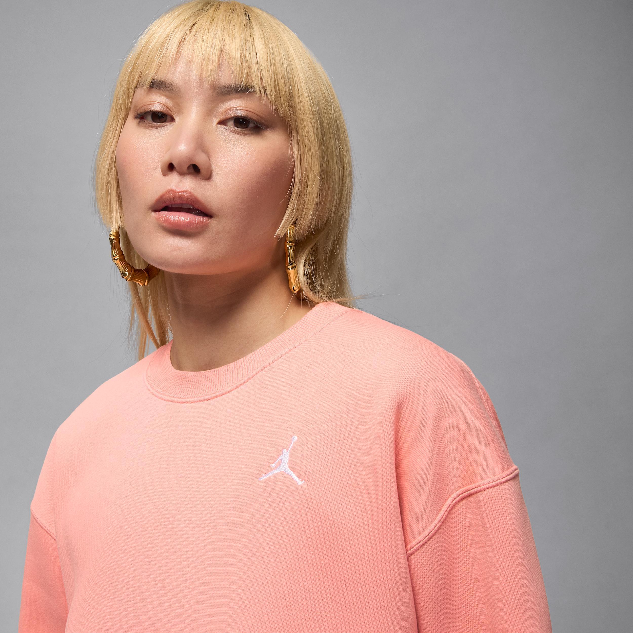 Women's Jordan Brooklyn Fleece Crew-Neck Sweatshirt Product Image