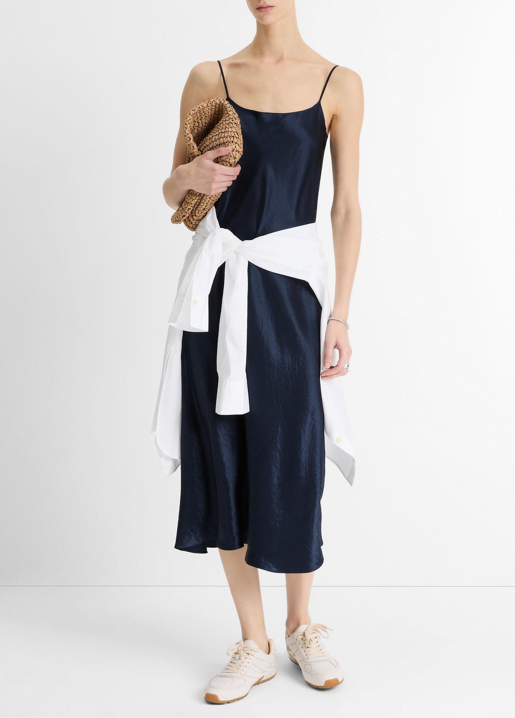 Satin Slip Dress Product Image