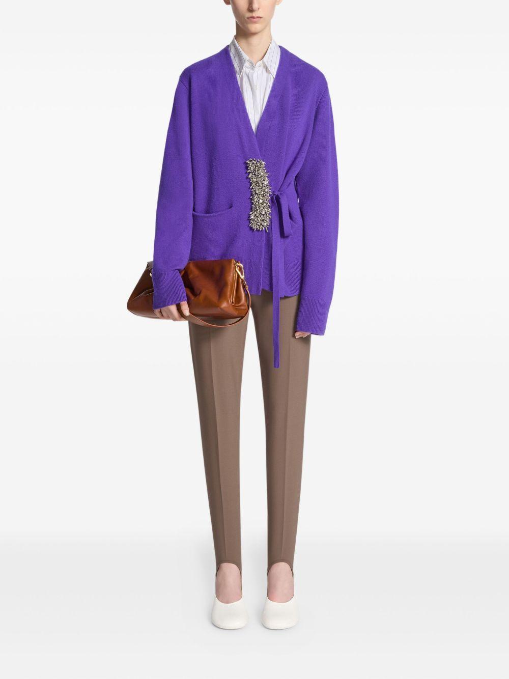 cashmere wrap cardigan Product Image