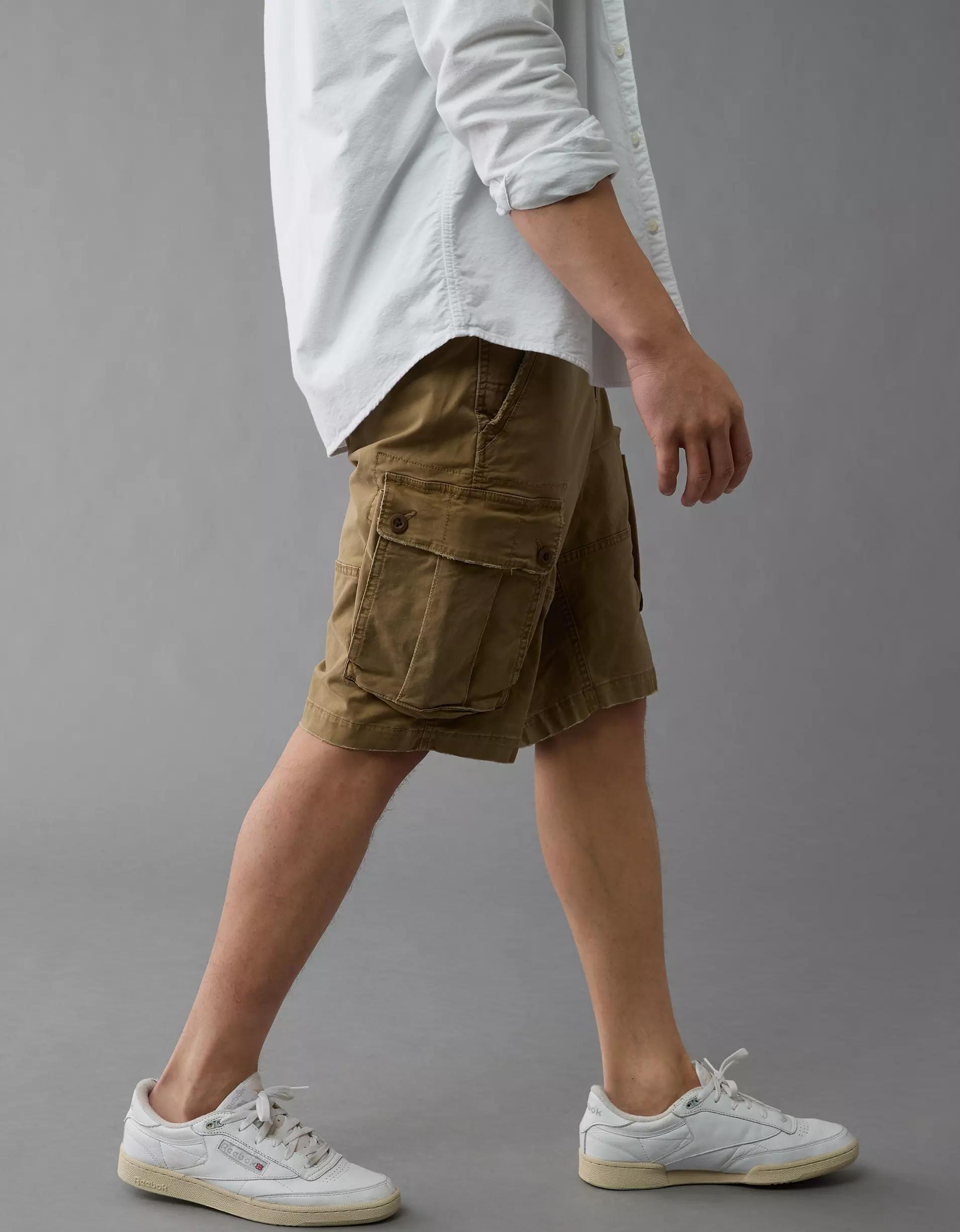 AE Flex 12" Lived-In Longer Length Cargo Short Product Image