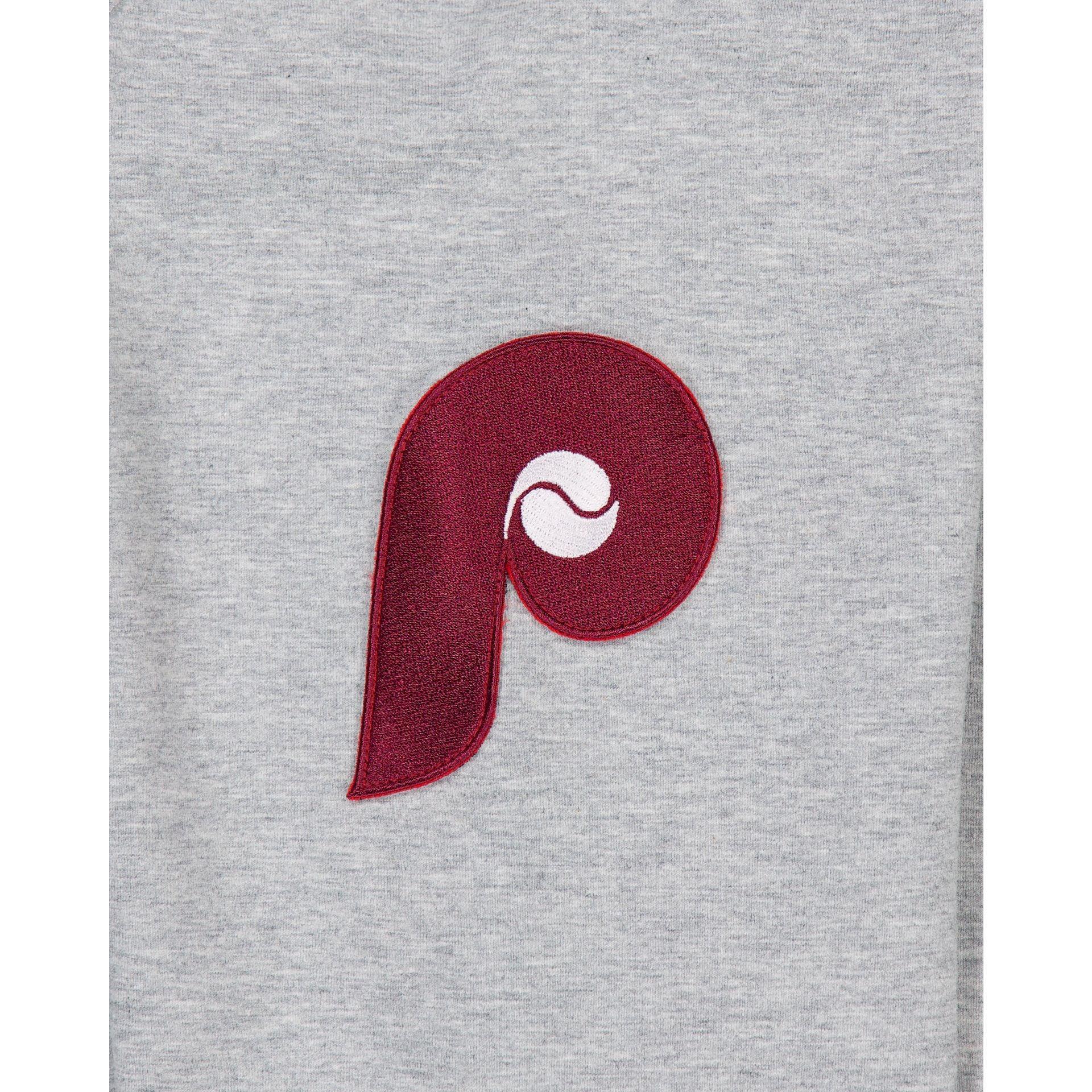 Philadelphia Phillies Gray Logo Select Crewneck Male Product Image