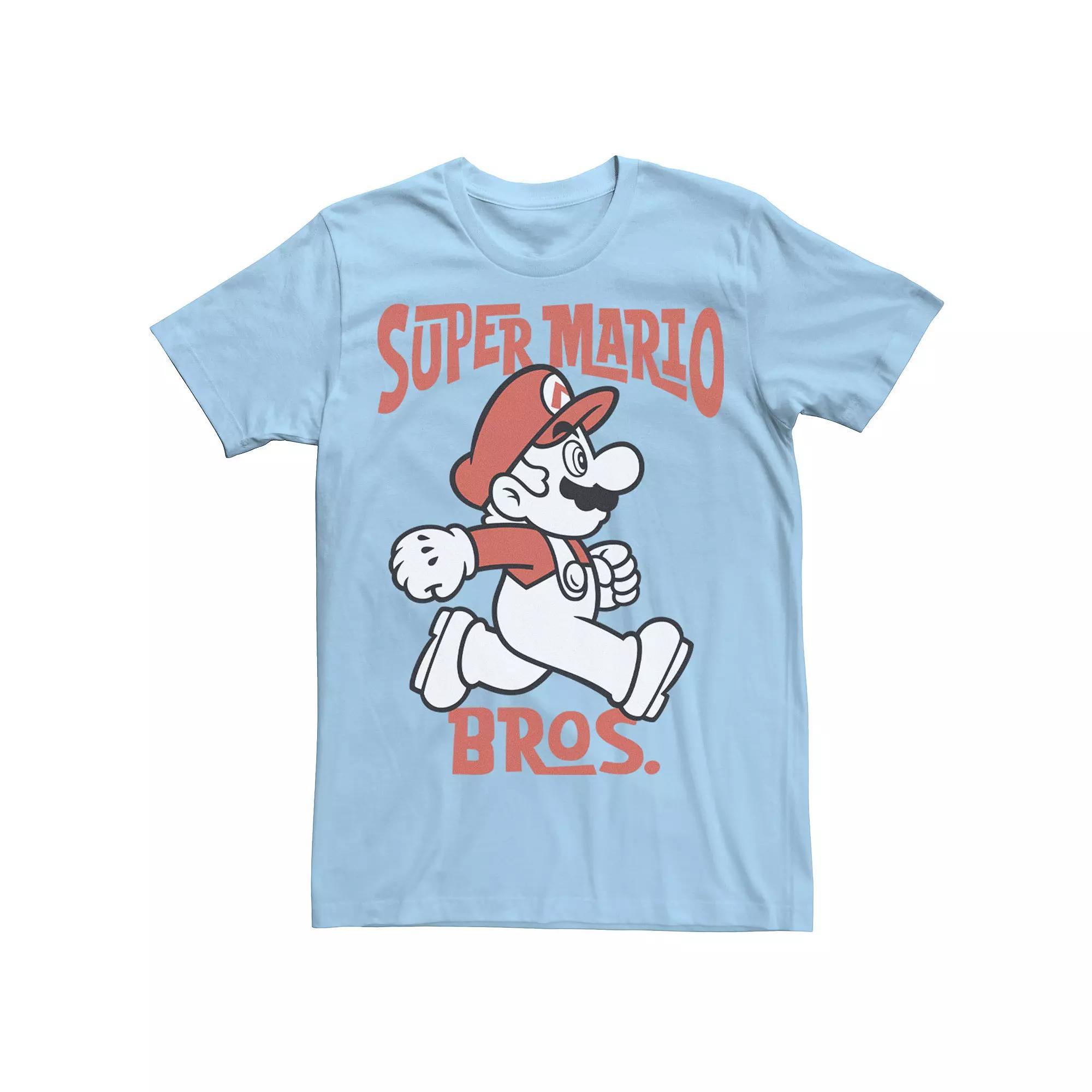 Men's Nintendo Super Mario Bros. Retro Portrait Tee,  Product Image