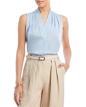 Womens Mila Sleeveless Silk-Blend Blouse Product Image