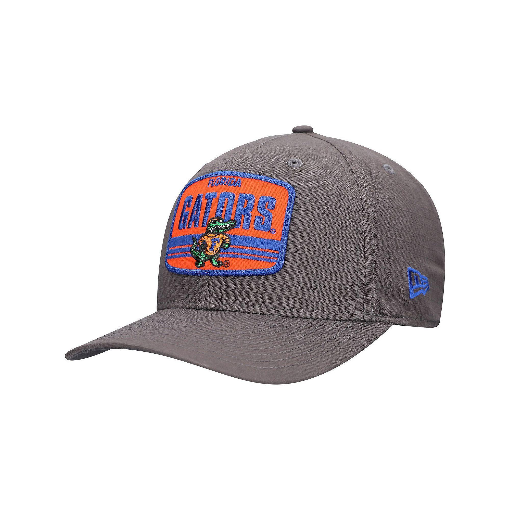 Men's New Era Charcoal Florida Gators Team Elevated 9SEVENTY Stretch-Snap Adjustable Hat Product Image