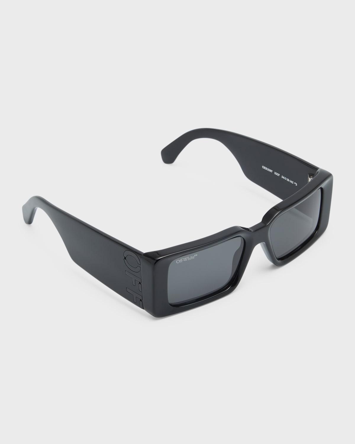 Men's Milano Acetate Rectangle Sunglasses Product Image