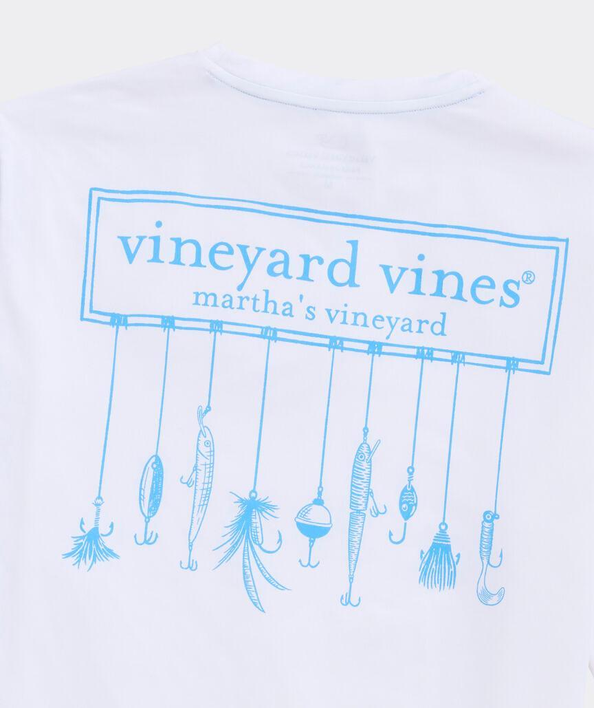 Fishing Lures Logo Box Long-Sleeve Harbor Performance Tee Product Image