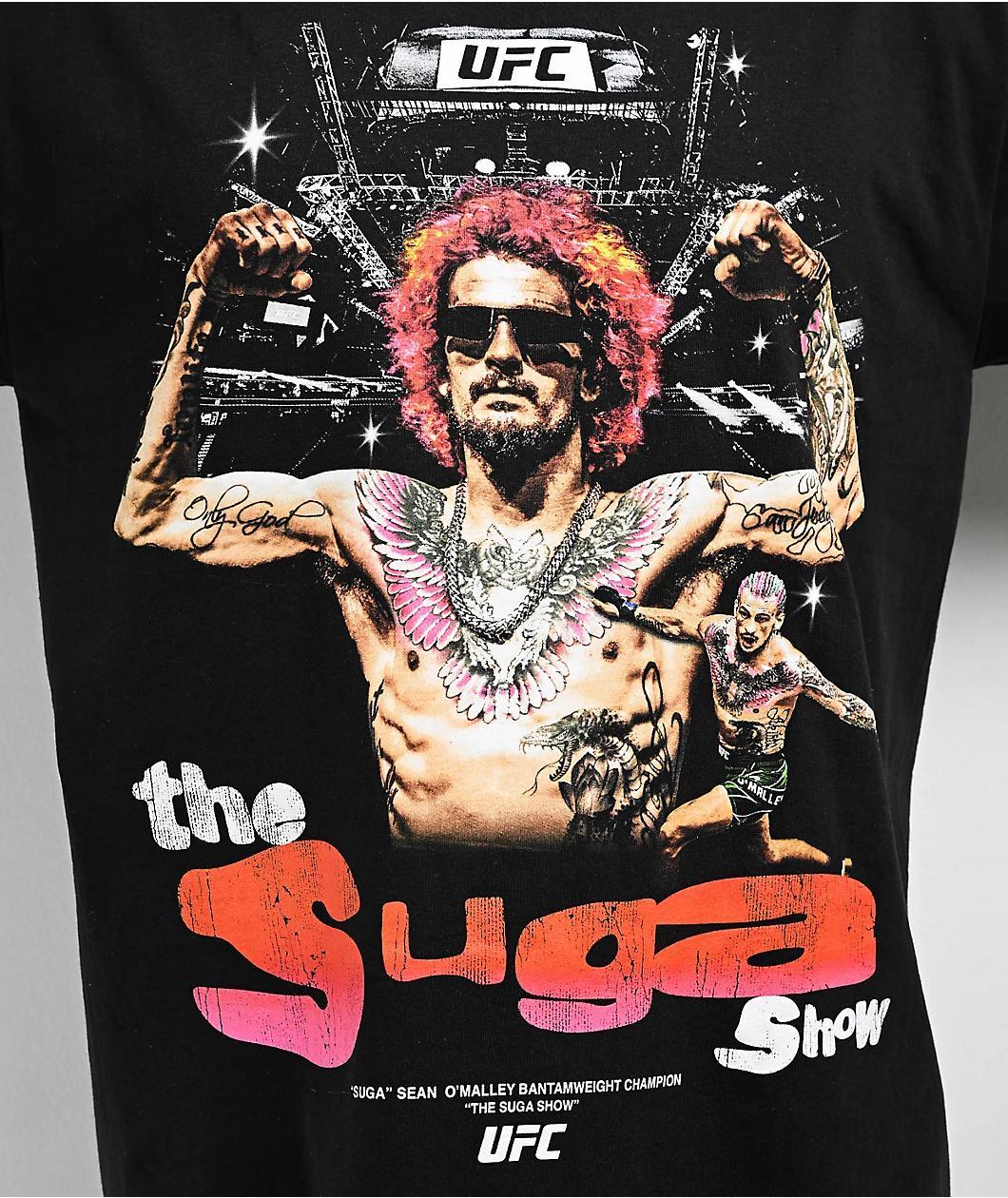 UFC Suga Sean Flex Black T-Shirt Product Image