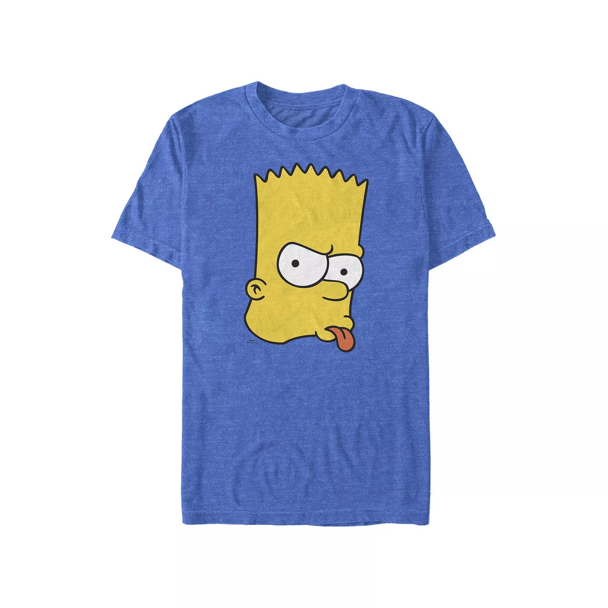 Big & Tall The Simpsons Brat Bart Graphic Tee, Men's,  Product Image