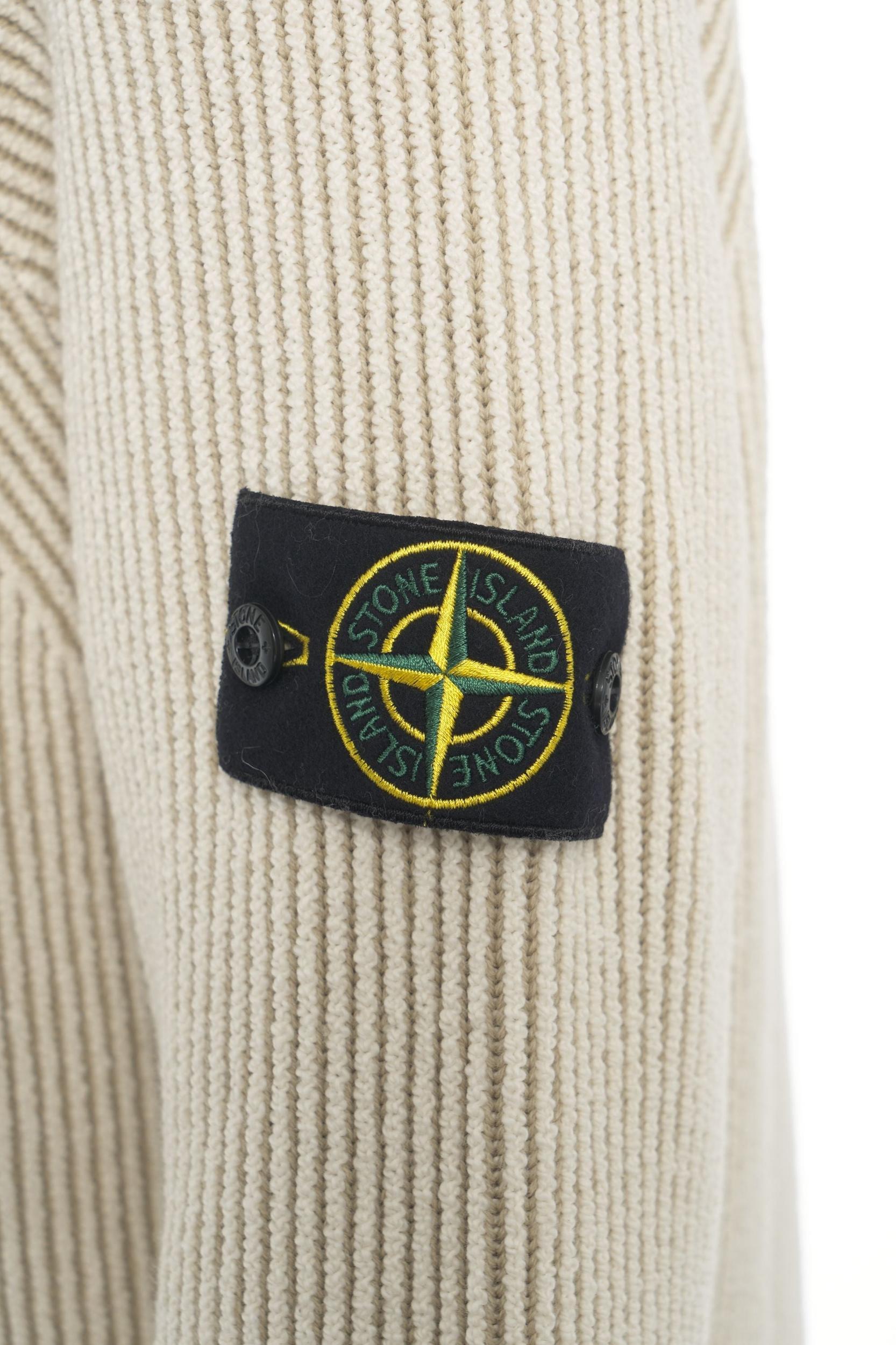 Ribbed sweater with logo Product Image