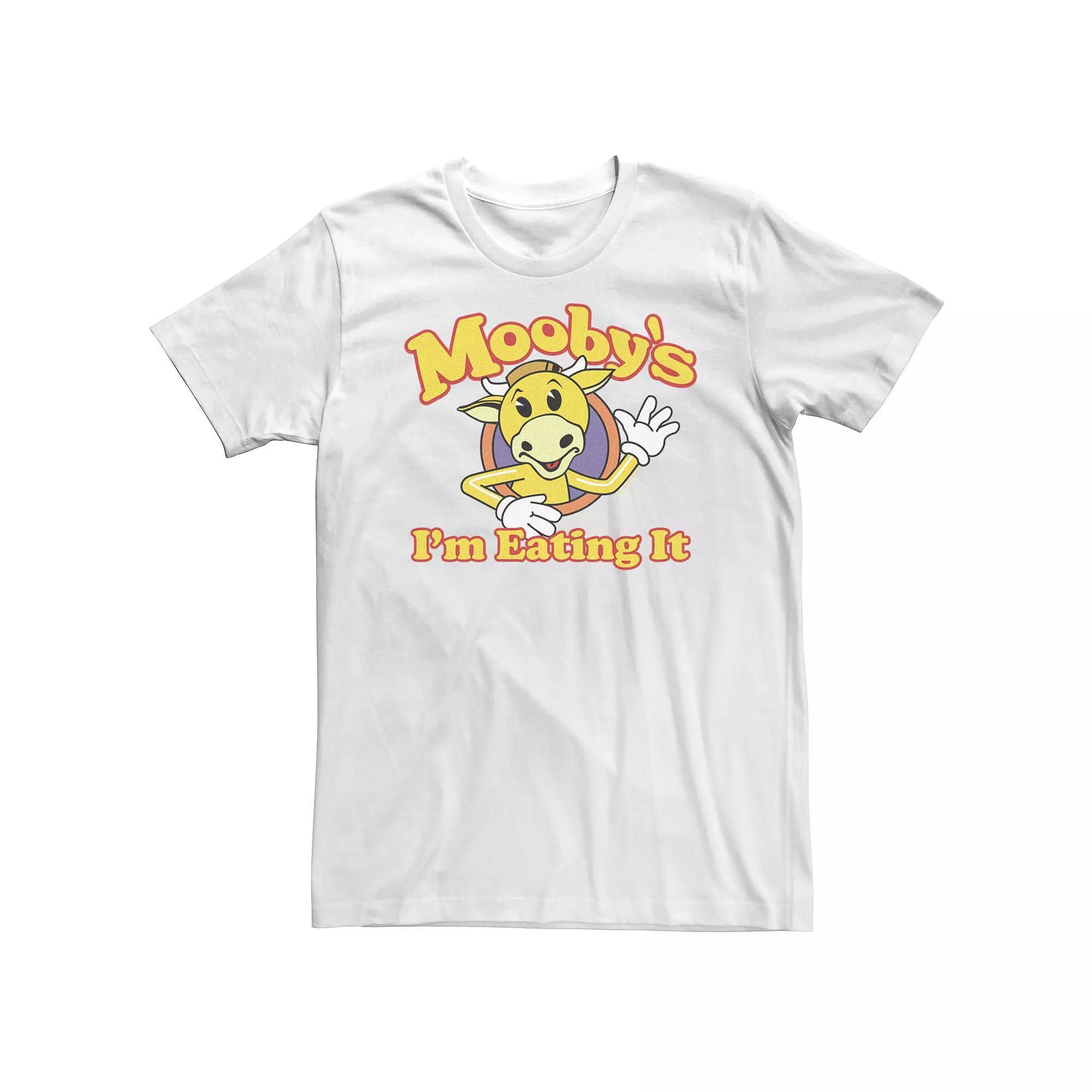 Big & Tall Jay And Silent Bob Mooby's I'm Eating It Waving Outlined Logo Tee, Men's,  Product Image