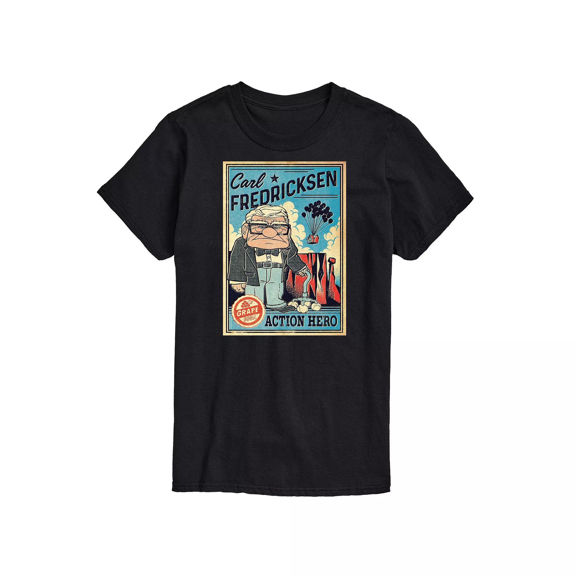 Disney / Pixar's UP Big & Tall Carl Graphic Tee, Men's,  Product Image