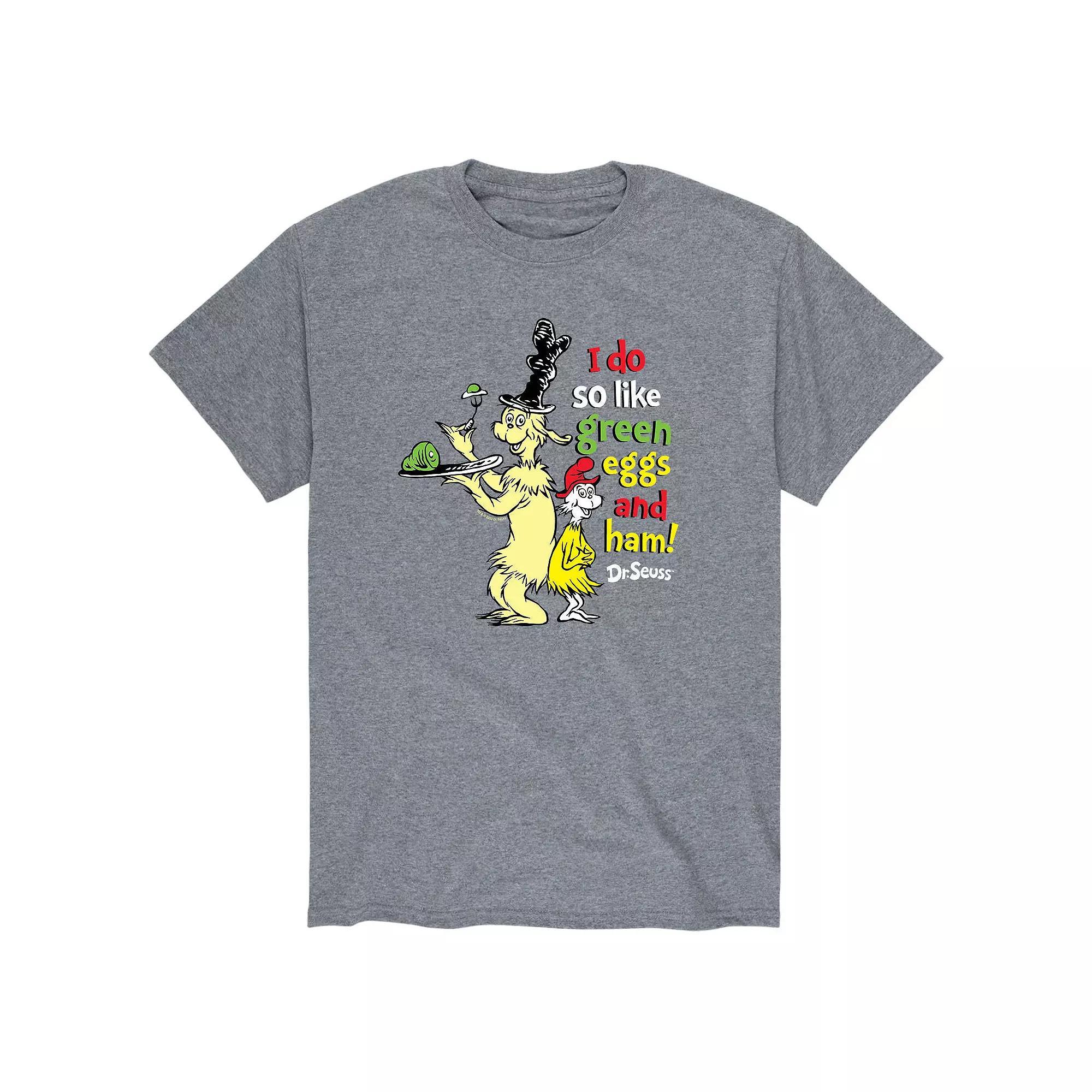 Men's Dr. Seuss I Do So Like Green Tee,  Product Image