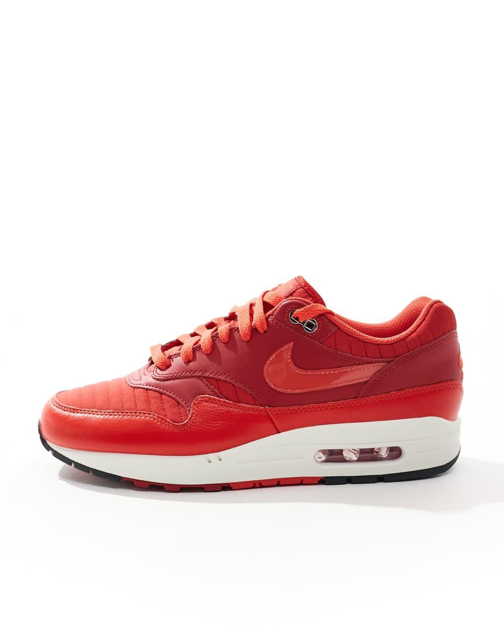 Nike Air Max 1 sneakers in red Product Image