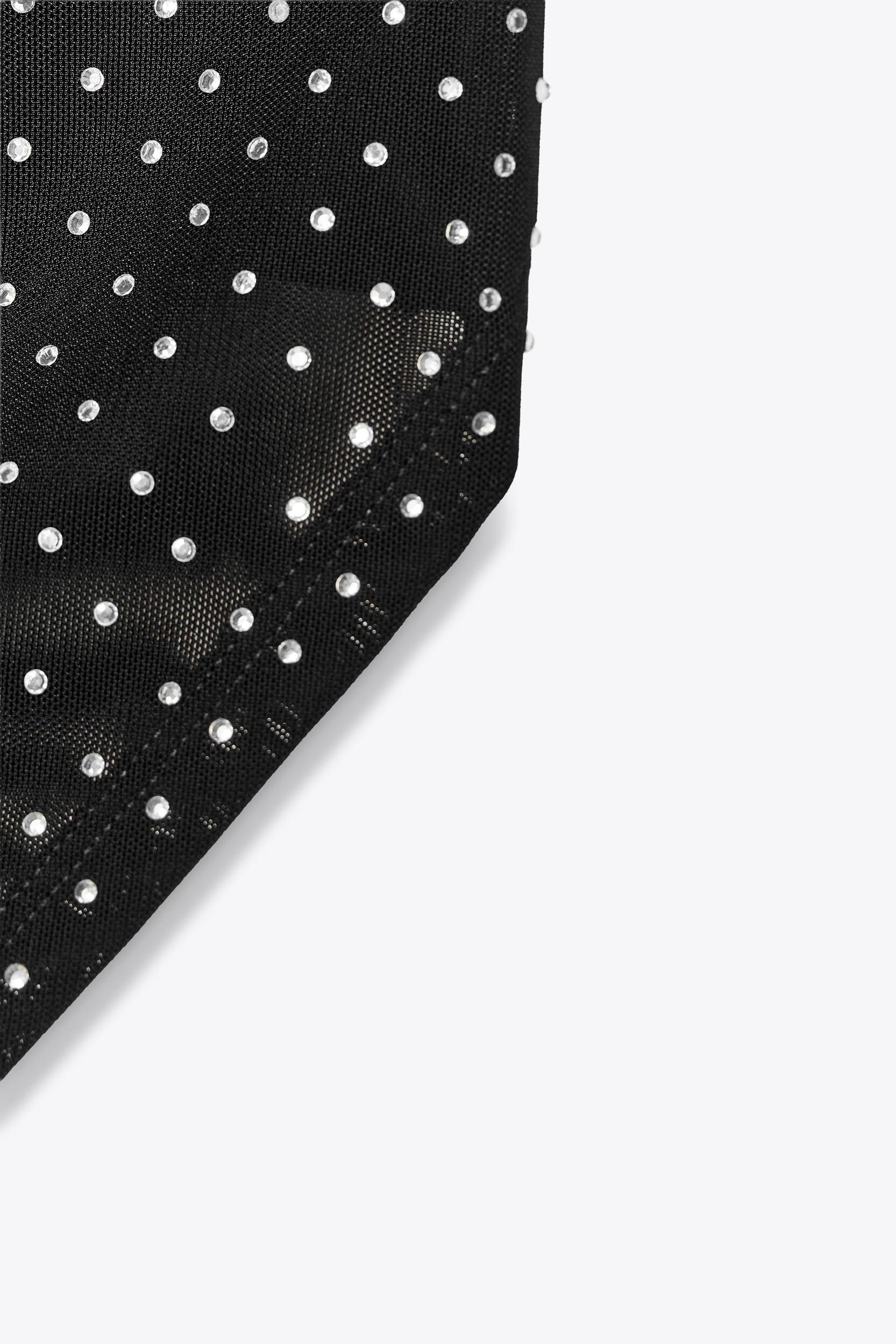 RHINESTONE TULLE TOP Product Image