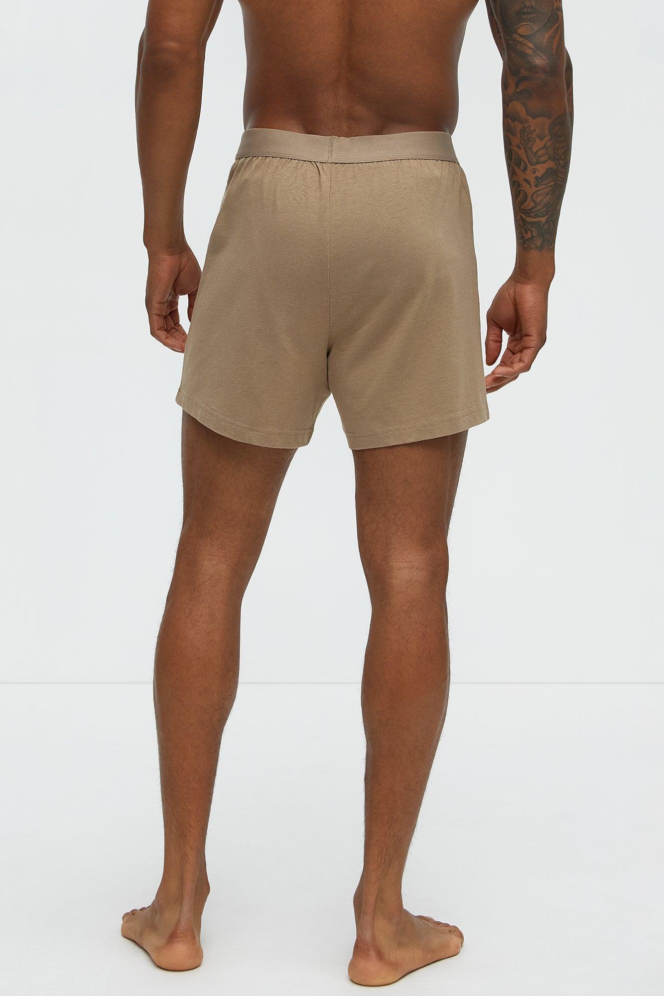 Essential Modal Boxer - Taupe Product Image