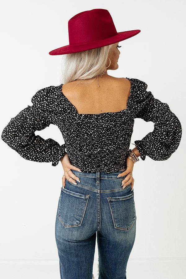 Just A Call Away Crop Top Product Image