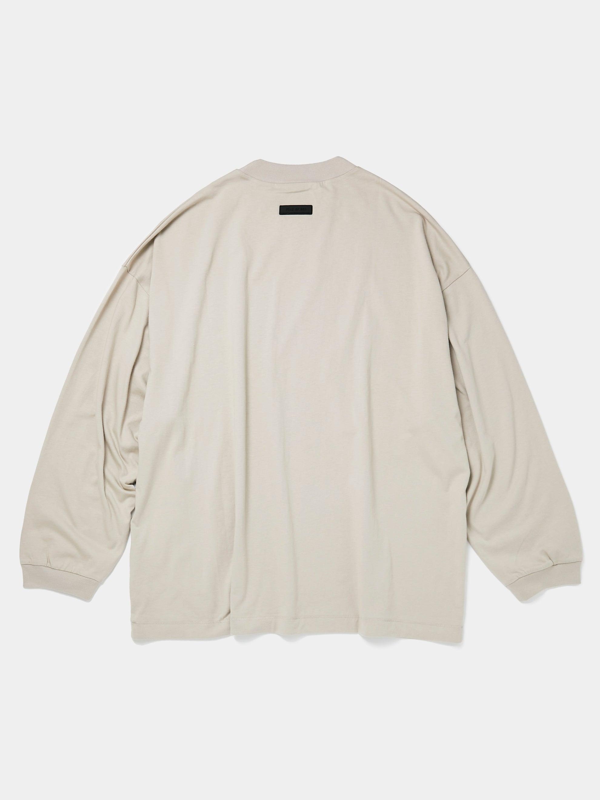 Essentials LS Tee (Silver Cloud) Product Image