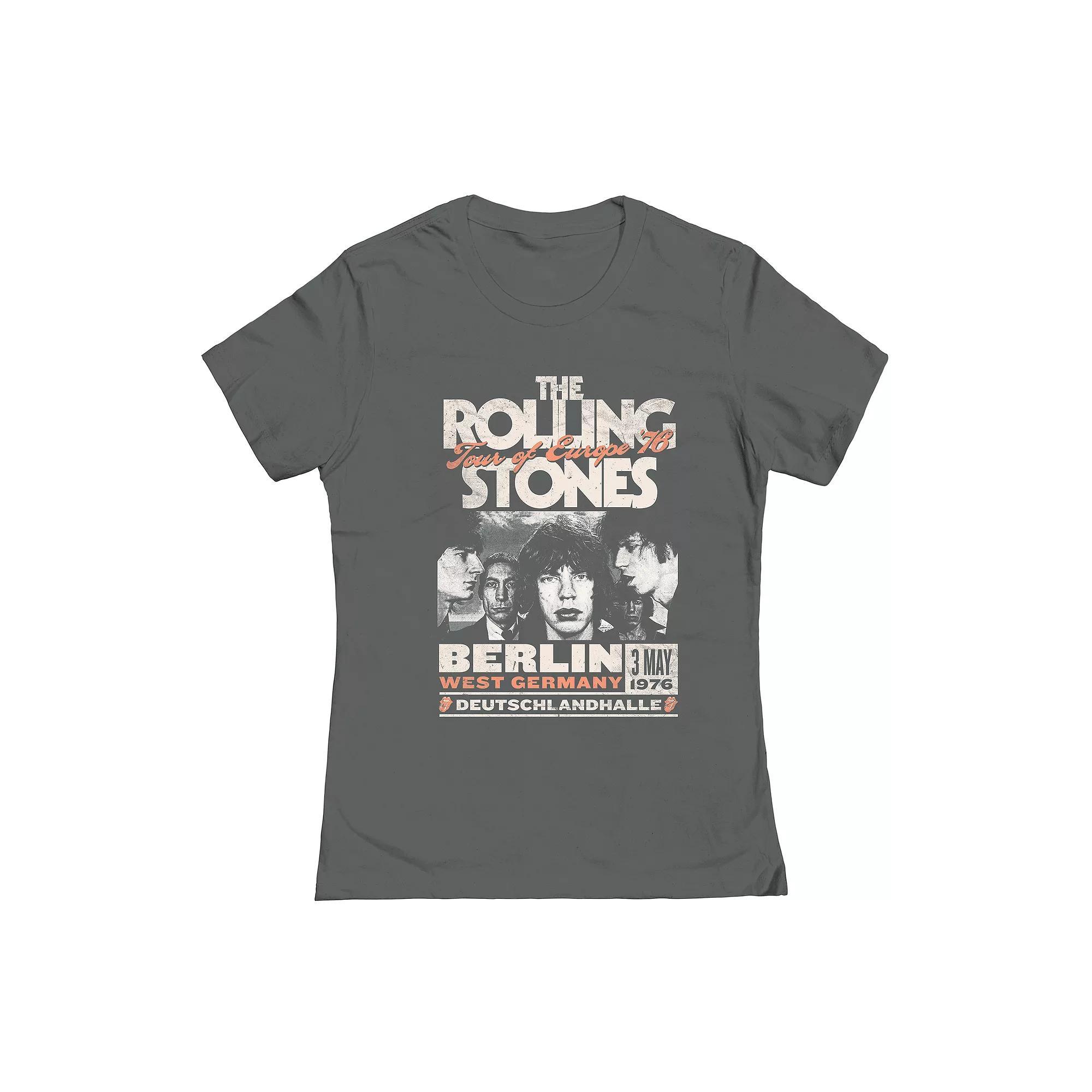 Juniors' Rolling Stones Europe 76 Graphic Tee, Girl's,  Product Image