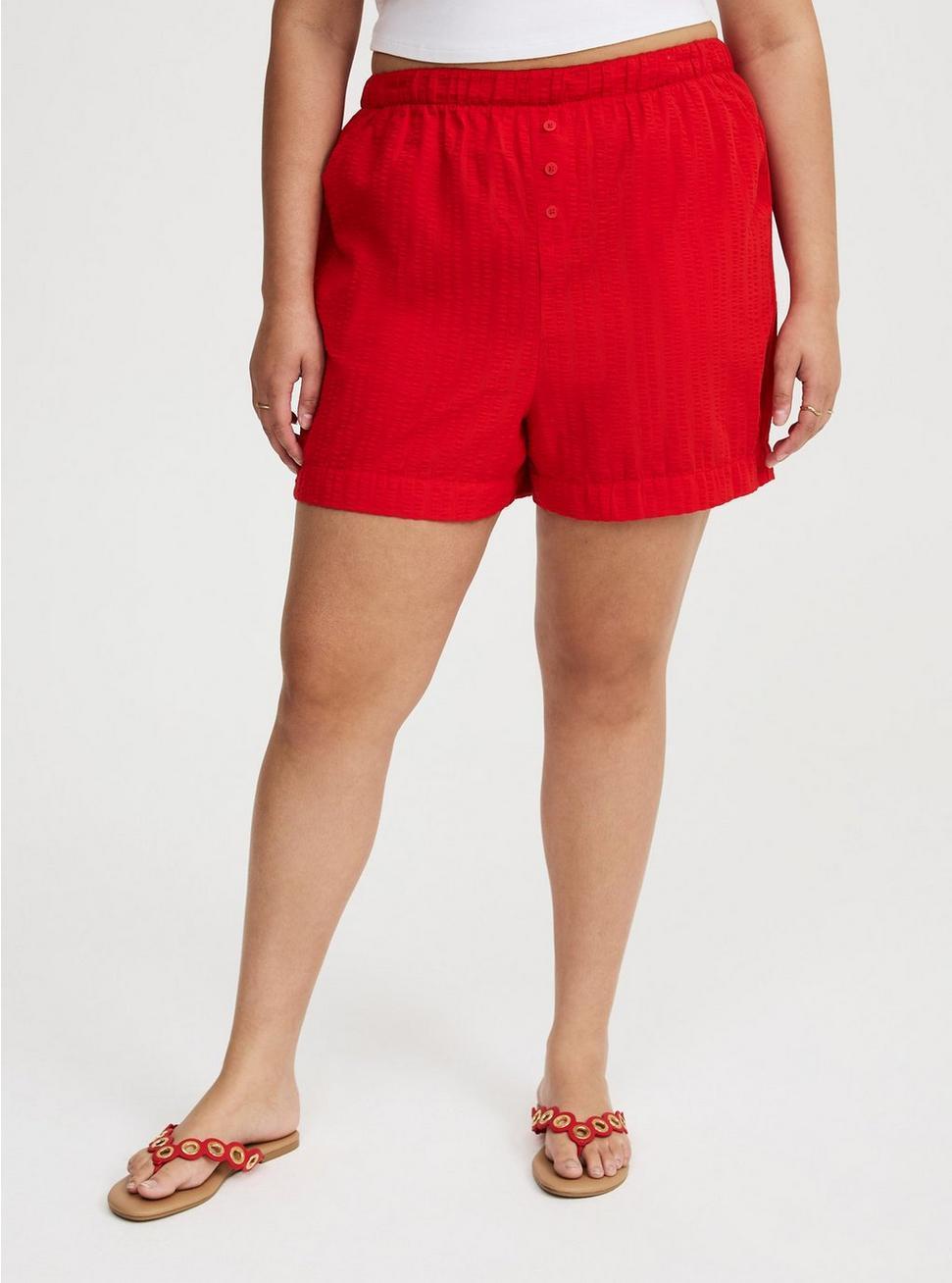 Pull-On High-Rise Boxer Short Product Image