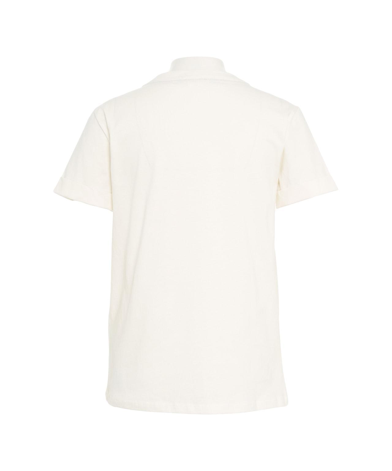 T-shirt with logo and rhinestones Product Image