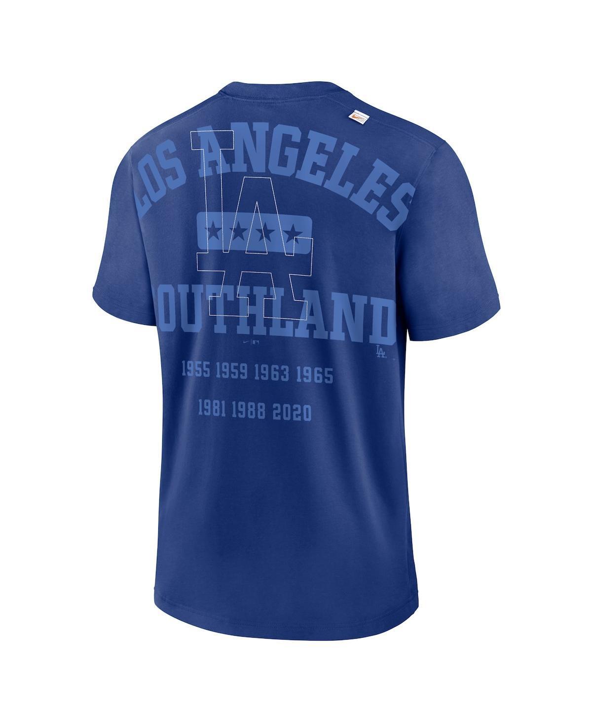 NIKE Royal Los Angeles Dodgers Statement Game Over T-shirt Product Image