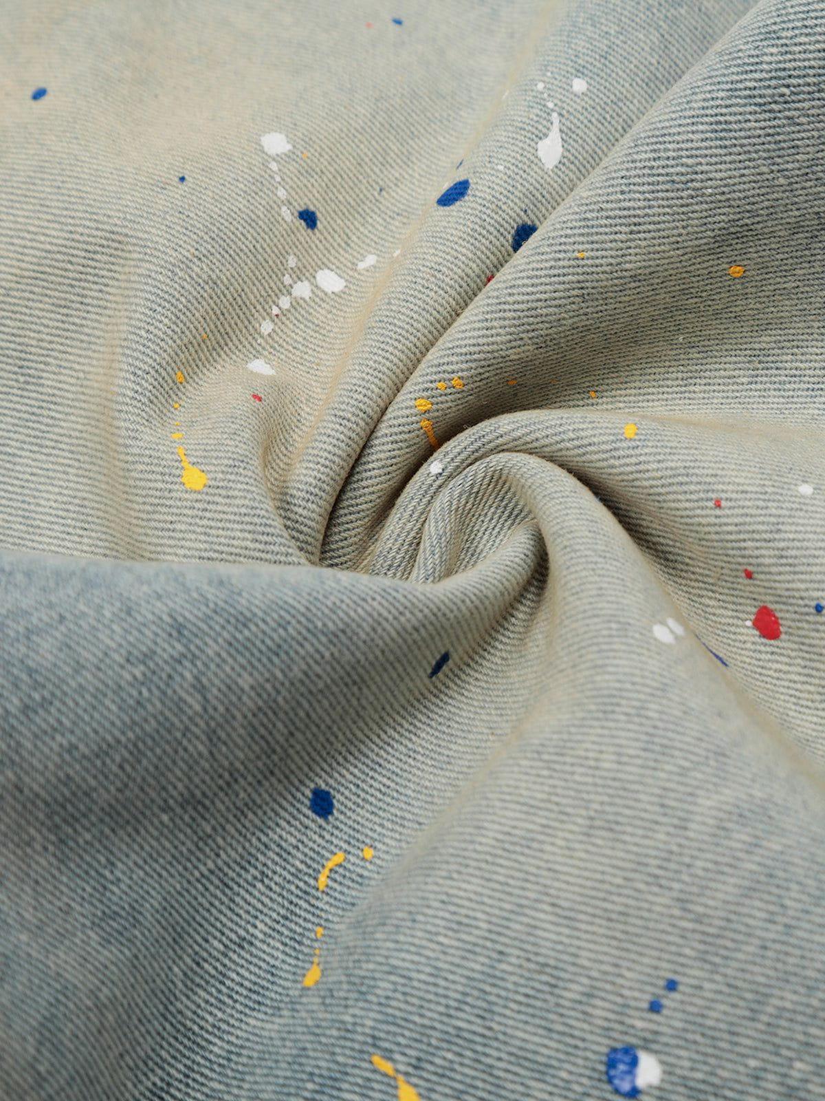 Aelfric Eden Splash-Ink Washed Jorts Product Image