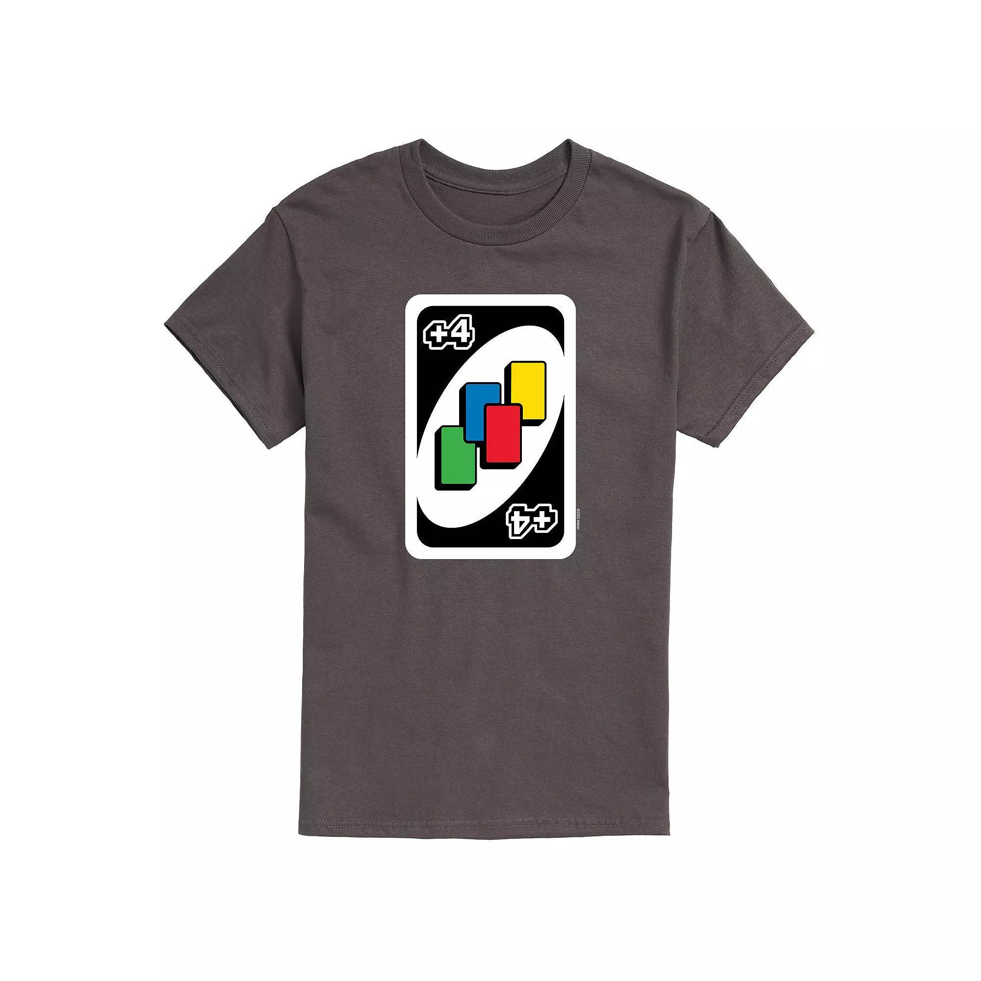 Men's Mattel UNO Draw Four Card Game Tee,  Product Image