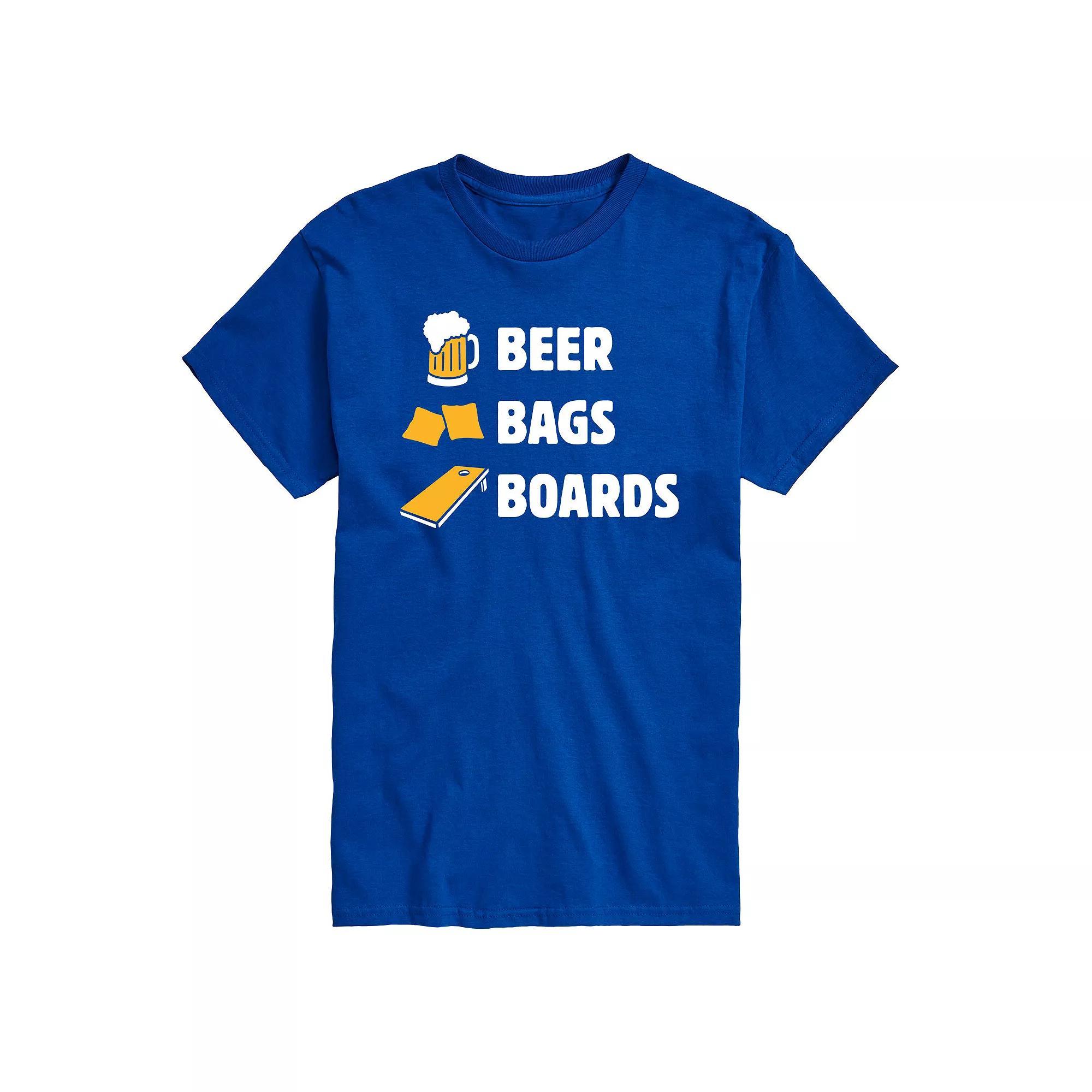 Men's Beer Bags Boards Tee,  Product Image