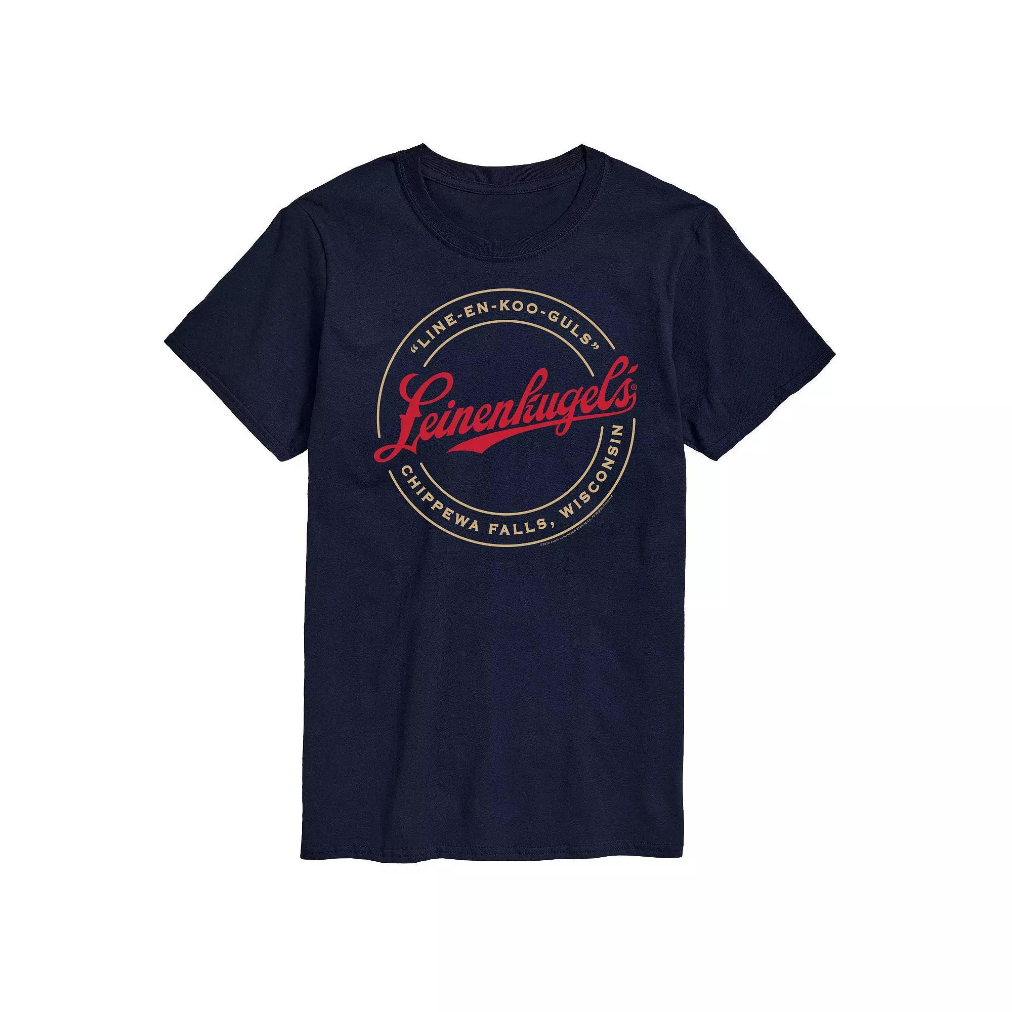 Men's Leinenkugel Logo Graphic Tee, Size: Small, Blue Product Image