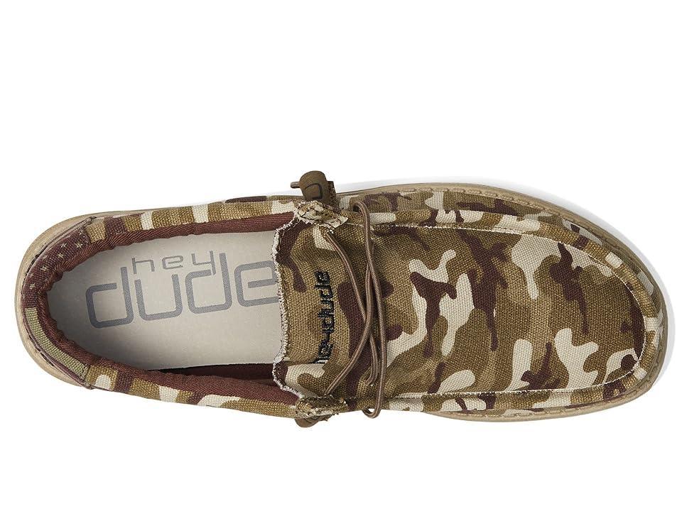 Hey Dude Wally (Camo Flag) Men's Shoes Product Image