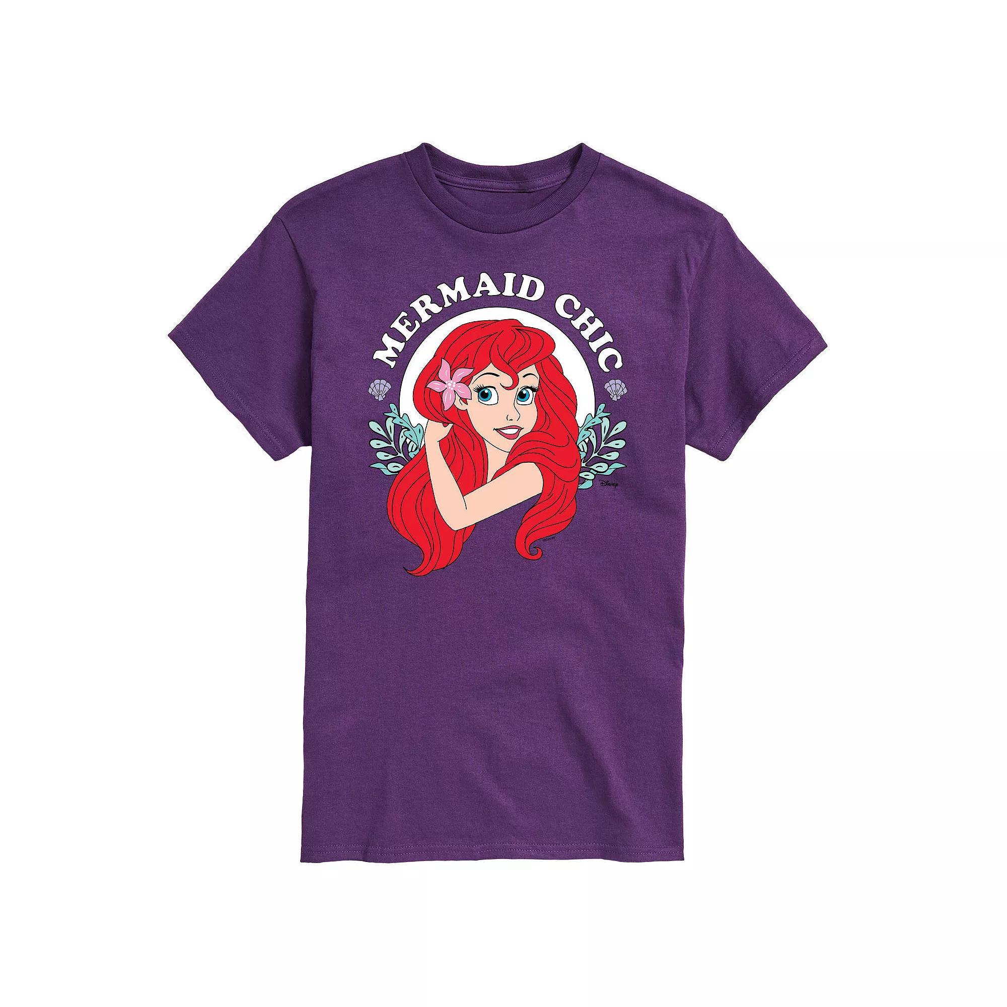 Disney's The Little Mermaid Men's Mermaid Chic Tee,  Product Image