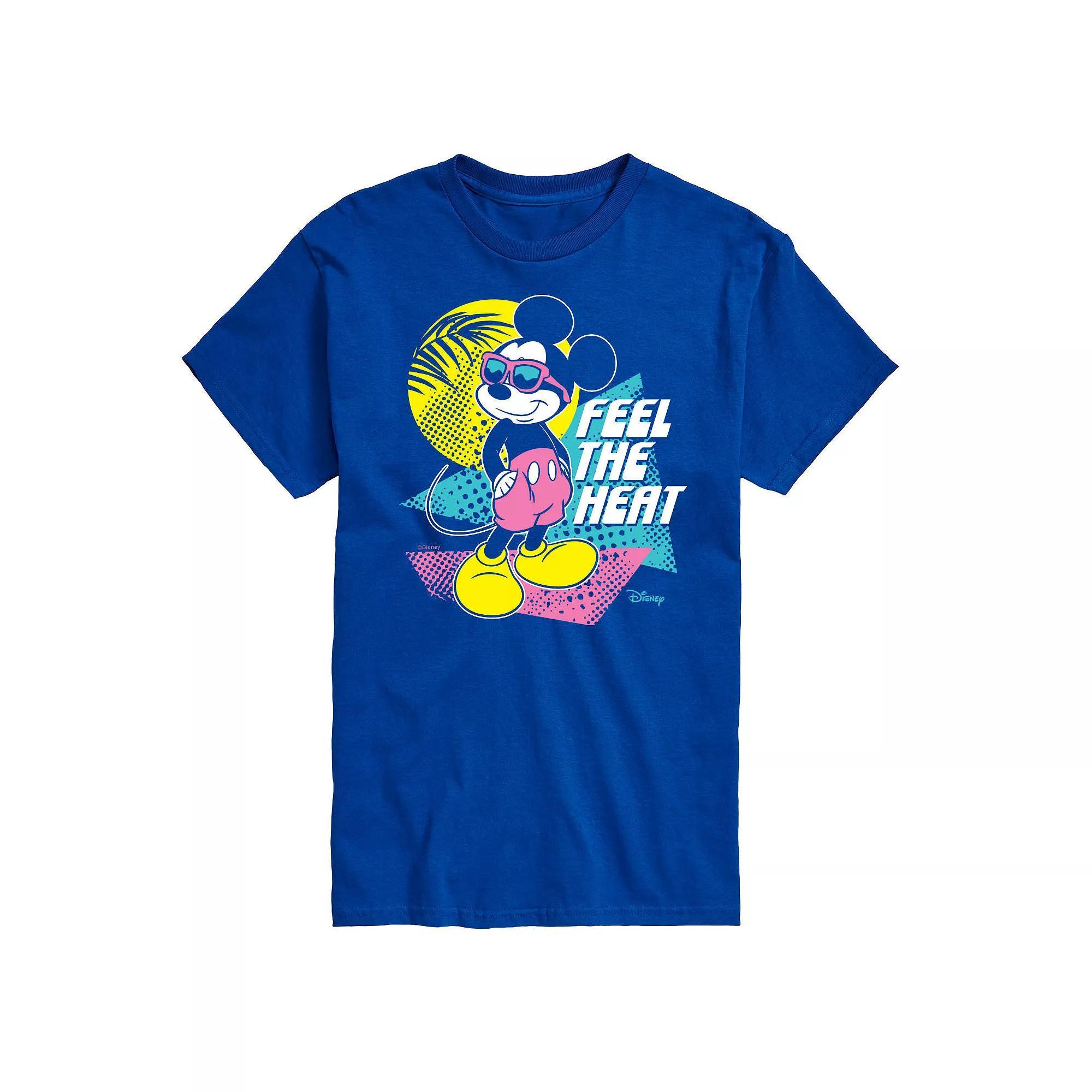 Disney's Mickey Mouse Men's Feel The Heat Graphic Tee,  Product Image