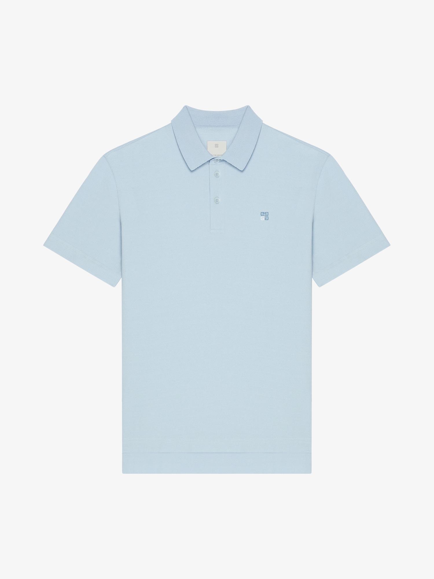 Polo in cotton with 4G detail Product Image