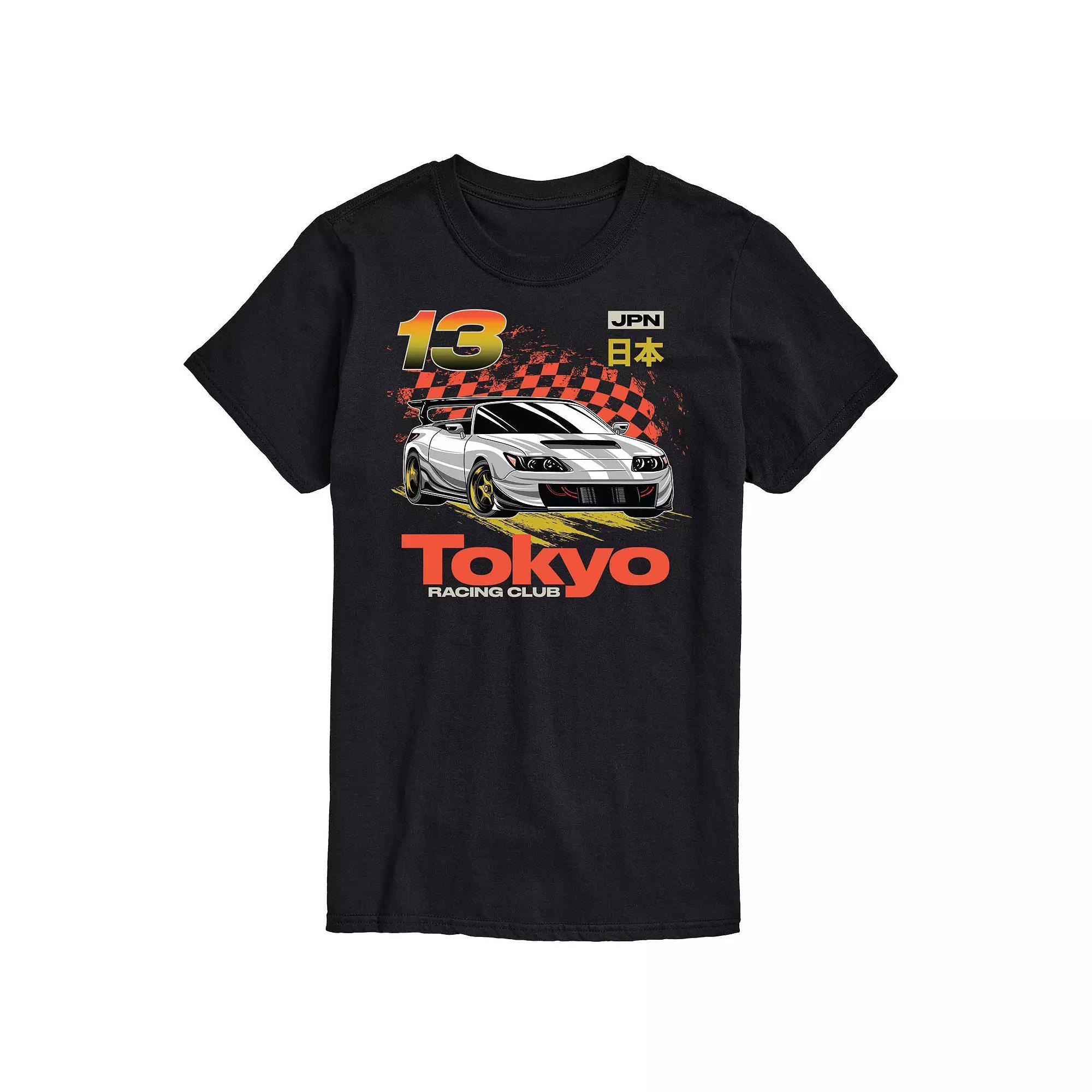 Big & Tall Tokyo Racing Club Tee, Men's, Size: 6XB, Black Product Image