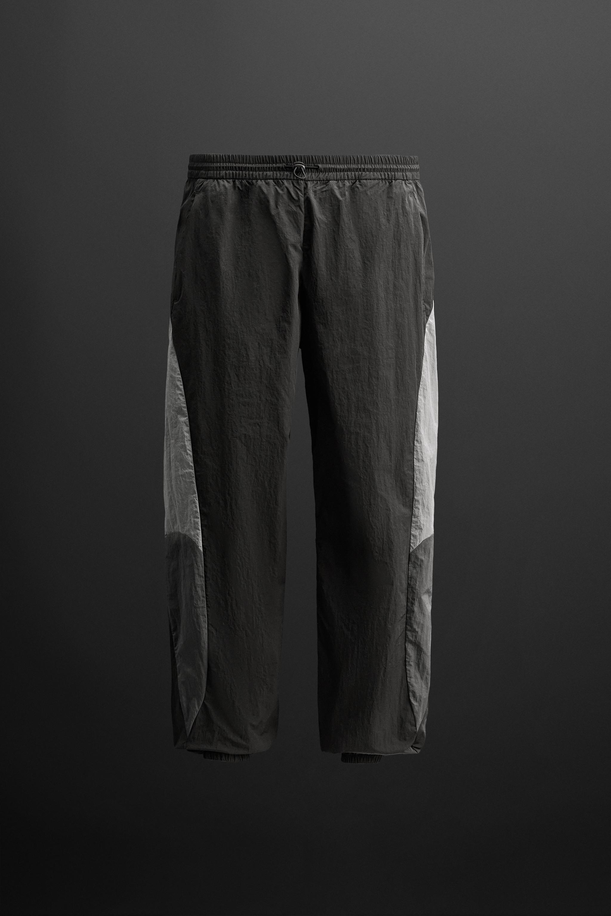 TECHNICAL FABRIC COLOR BLOCK JOGGERS Product Image